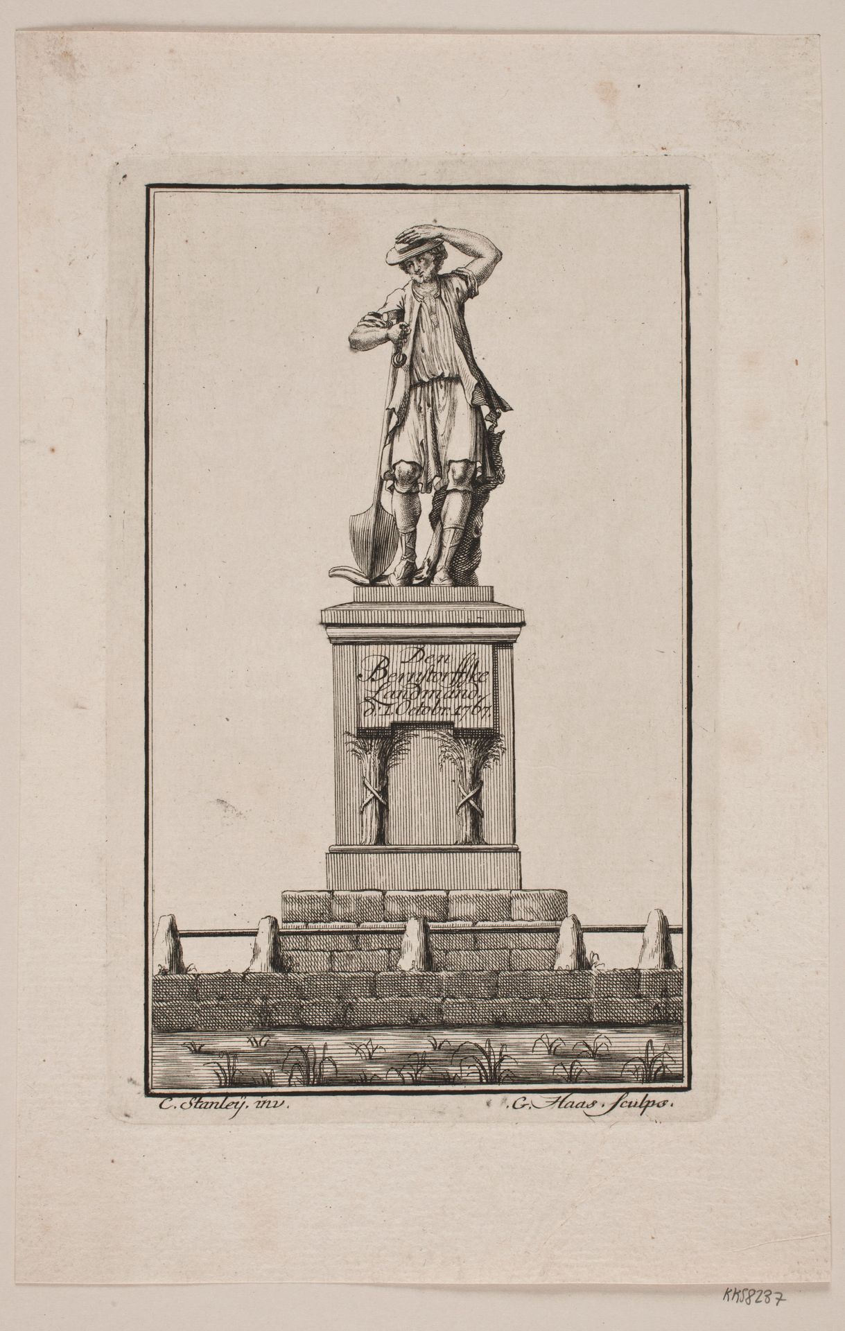 Den Bernstoffske landmand by Georg Haas