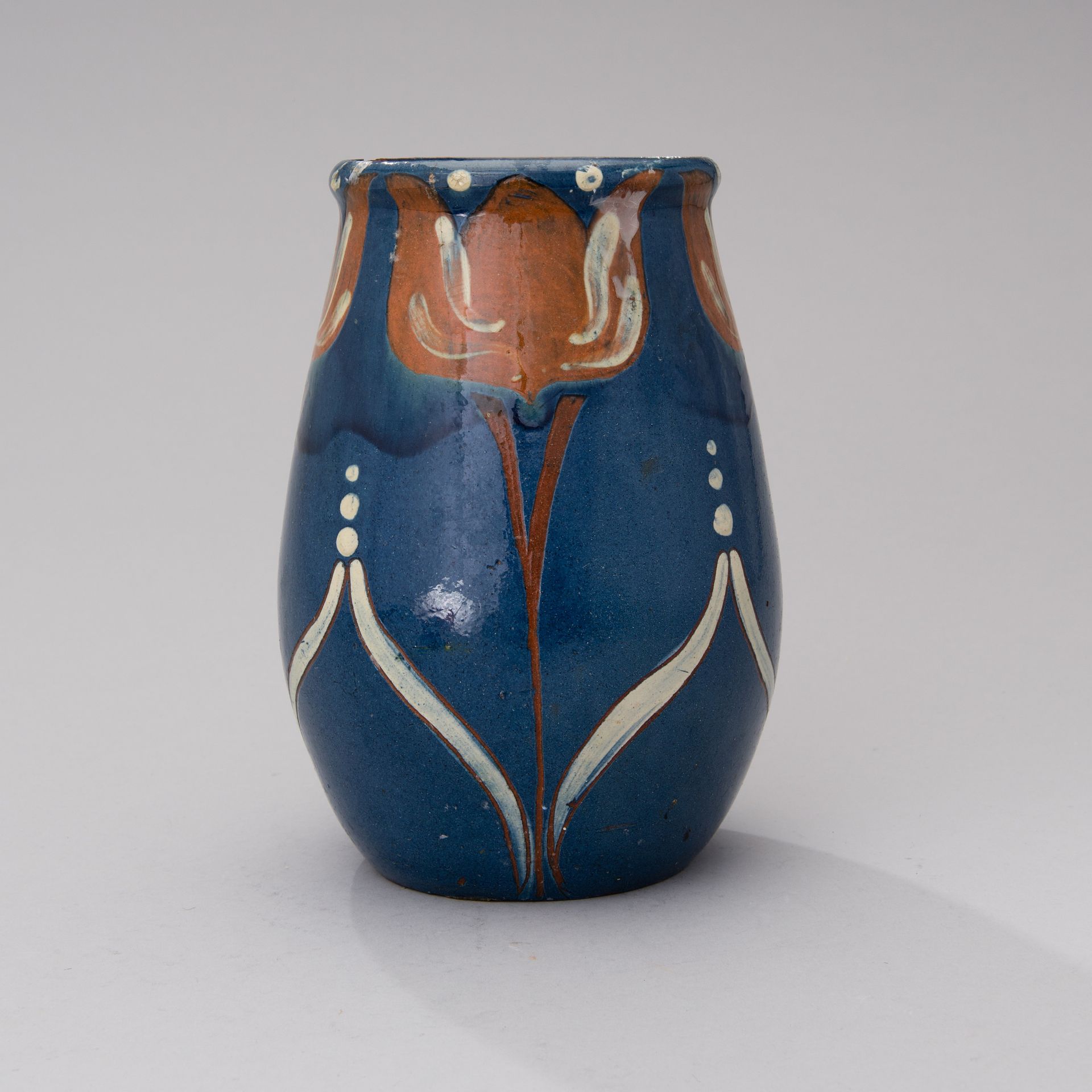 Iris Ceramic Vase by Alfred William Finch