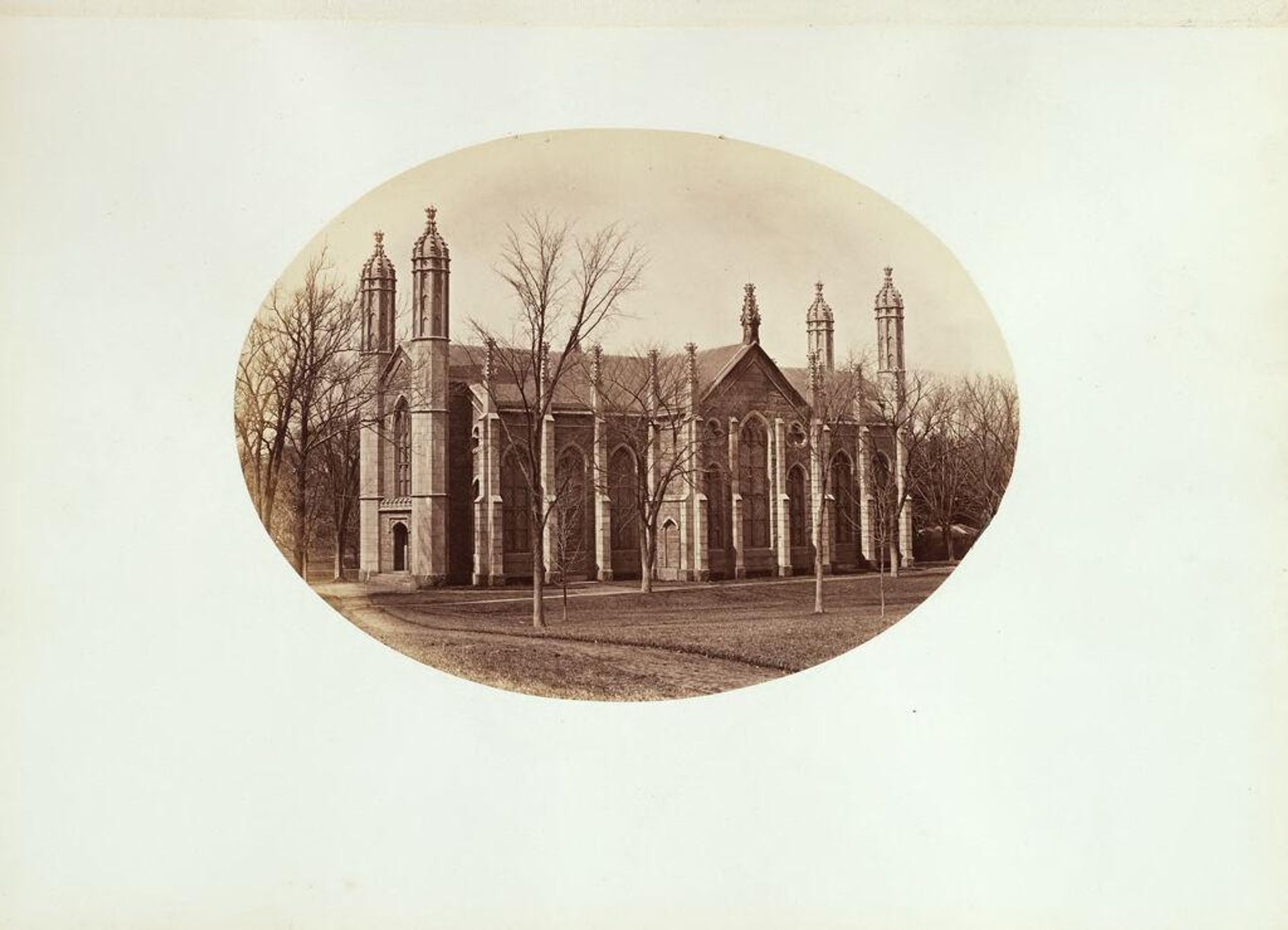 Gore Hall by George Kendall Warren