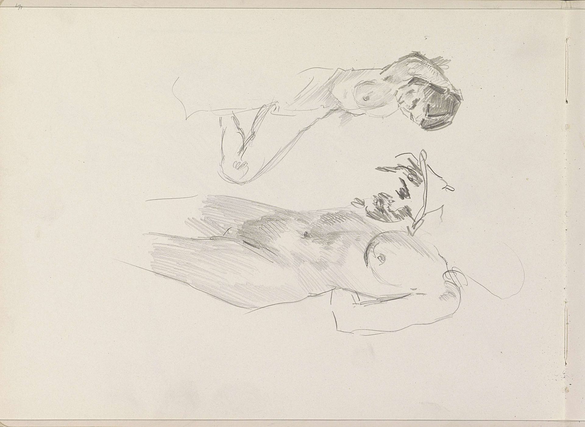 Figuurstudies by Isaac Israels