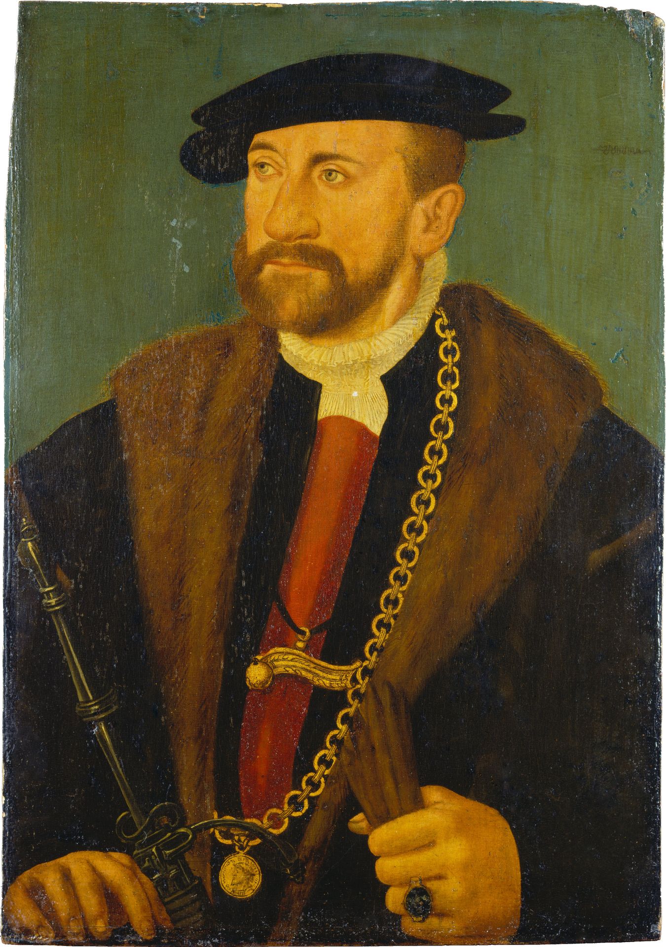 Portrait of a Young Man by Conrad Faber von Kreuznach