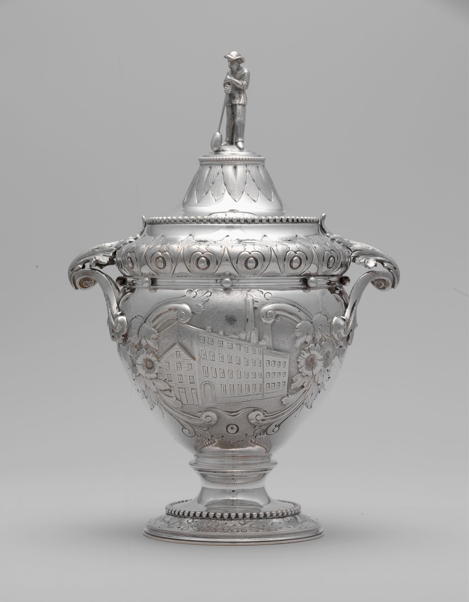 Sugar bowl by Wood and Hughes