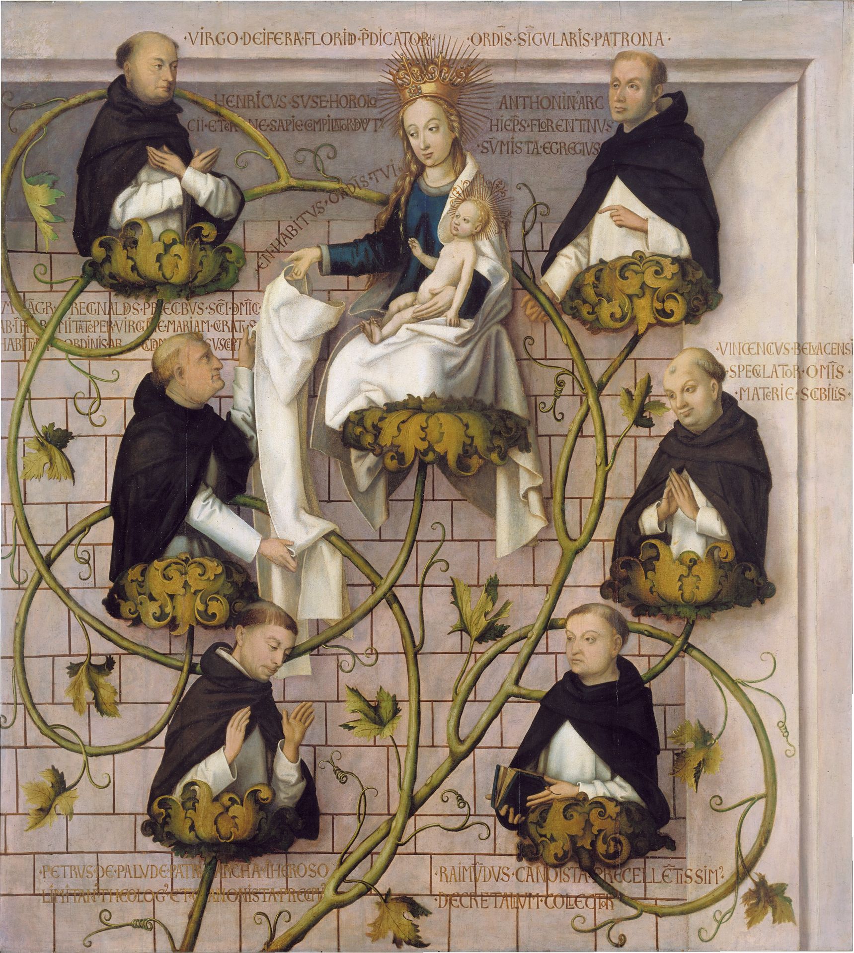 Lineage of the Dominican Order by Hans Holbein the Elder