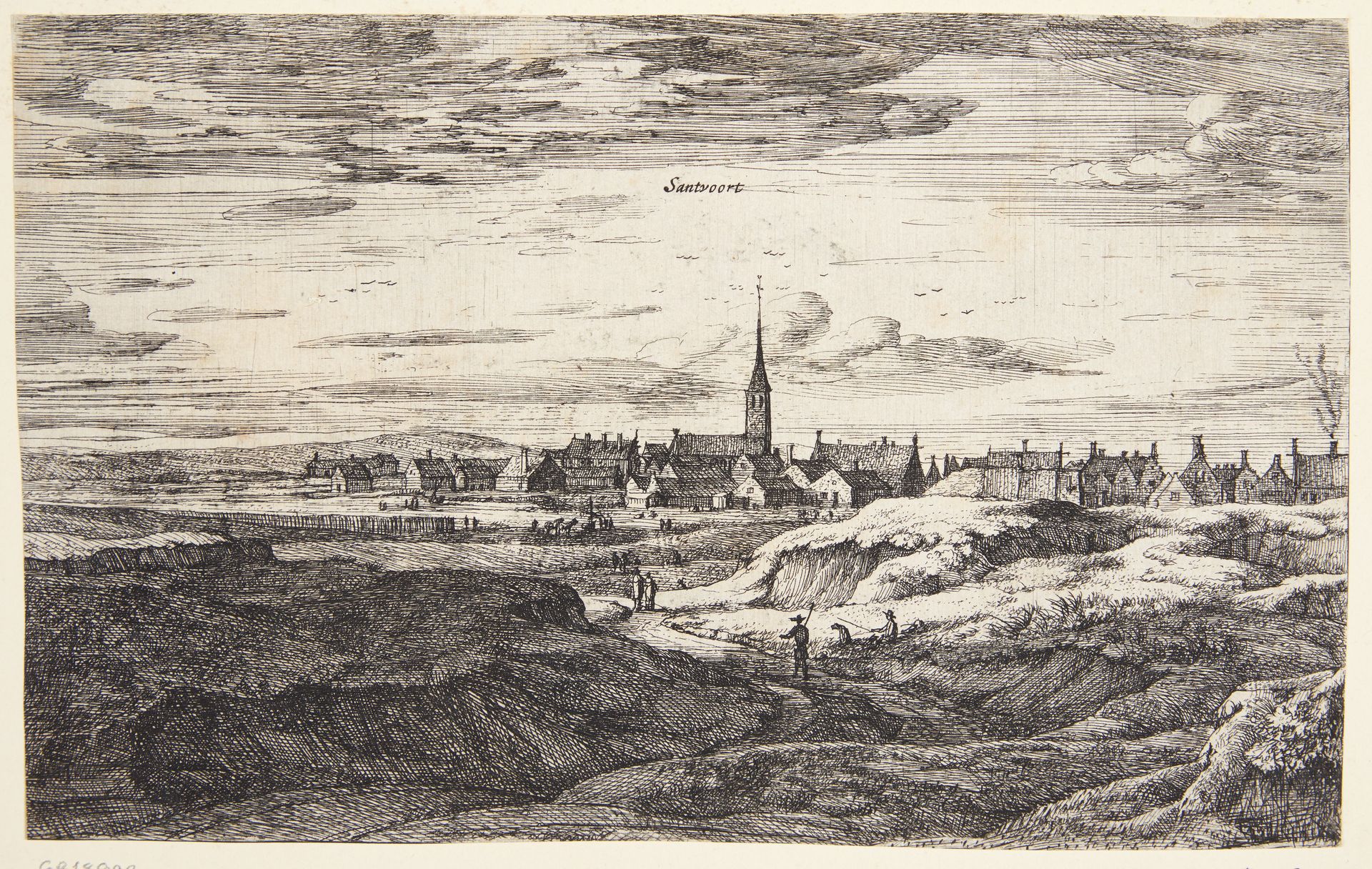 Udsigt mod Zandvoort by Roelant Roghman