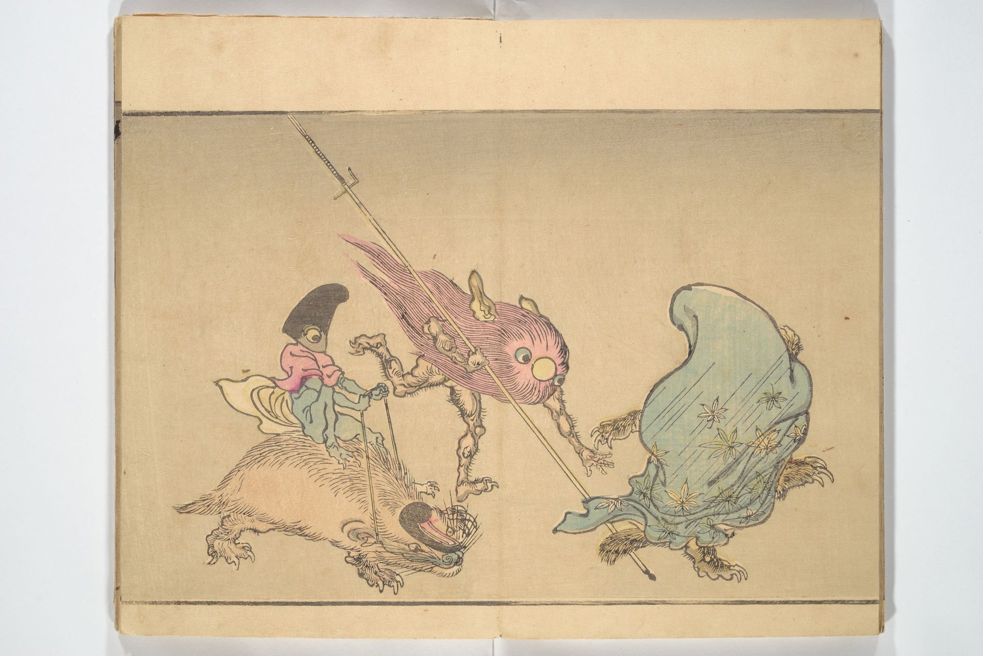 Kyōsai’s Pictures of One Hundred Demons by Kawanabe Kyōsai 河鍋暁斎