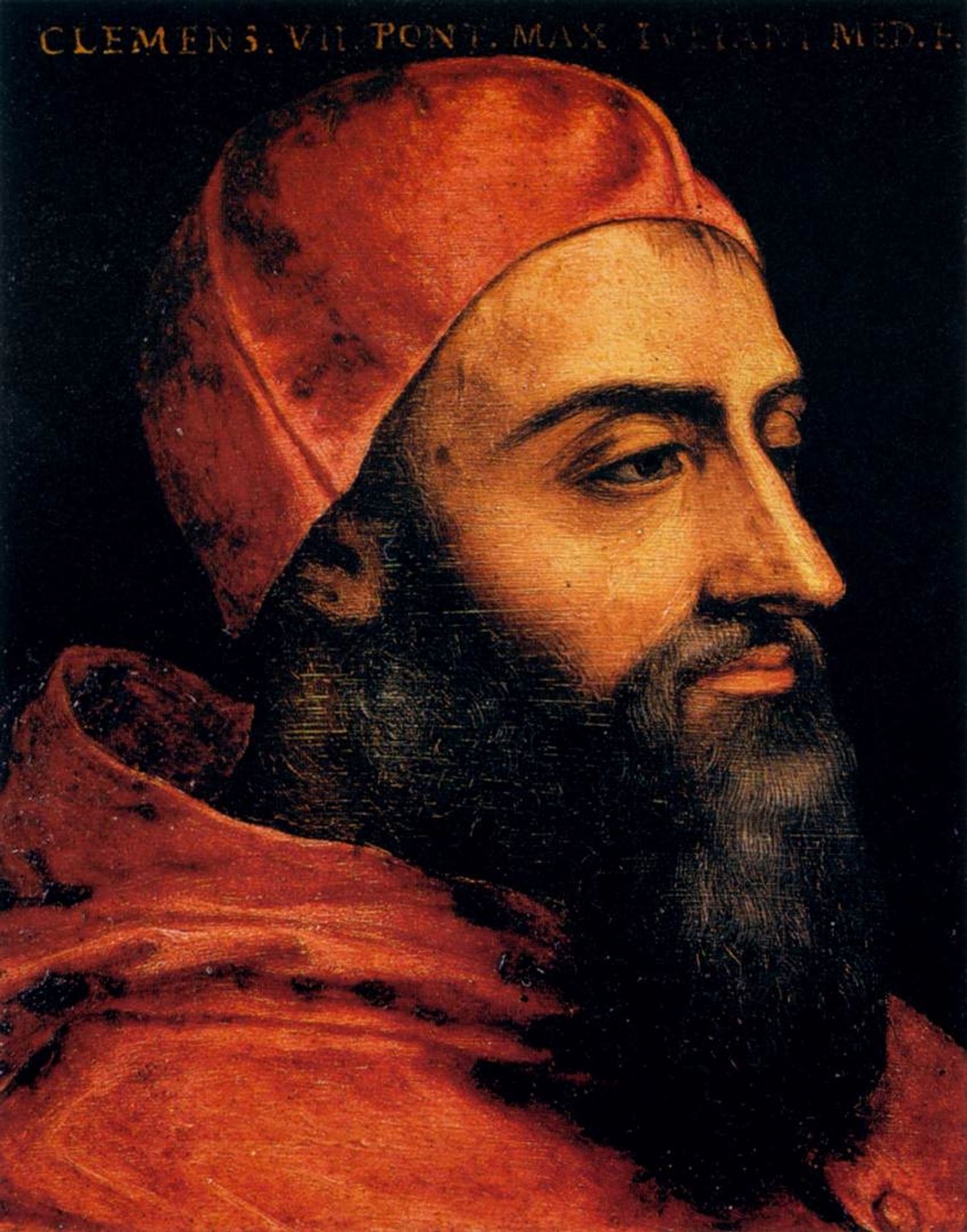 Portrait of Pope Clement VII by Agnolo Bronzino