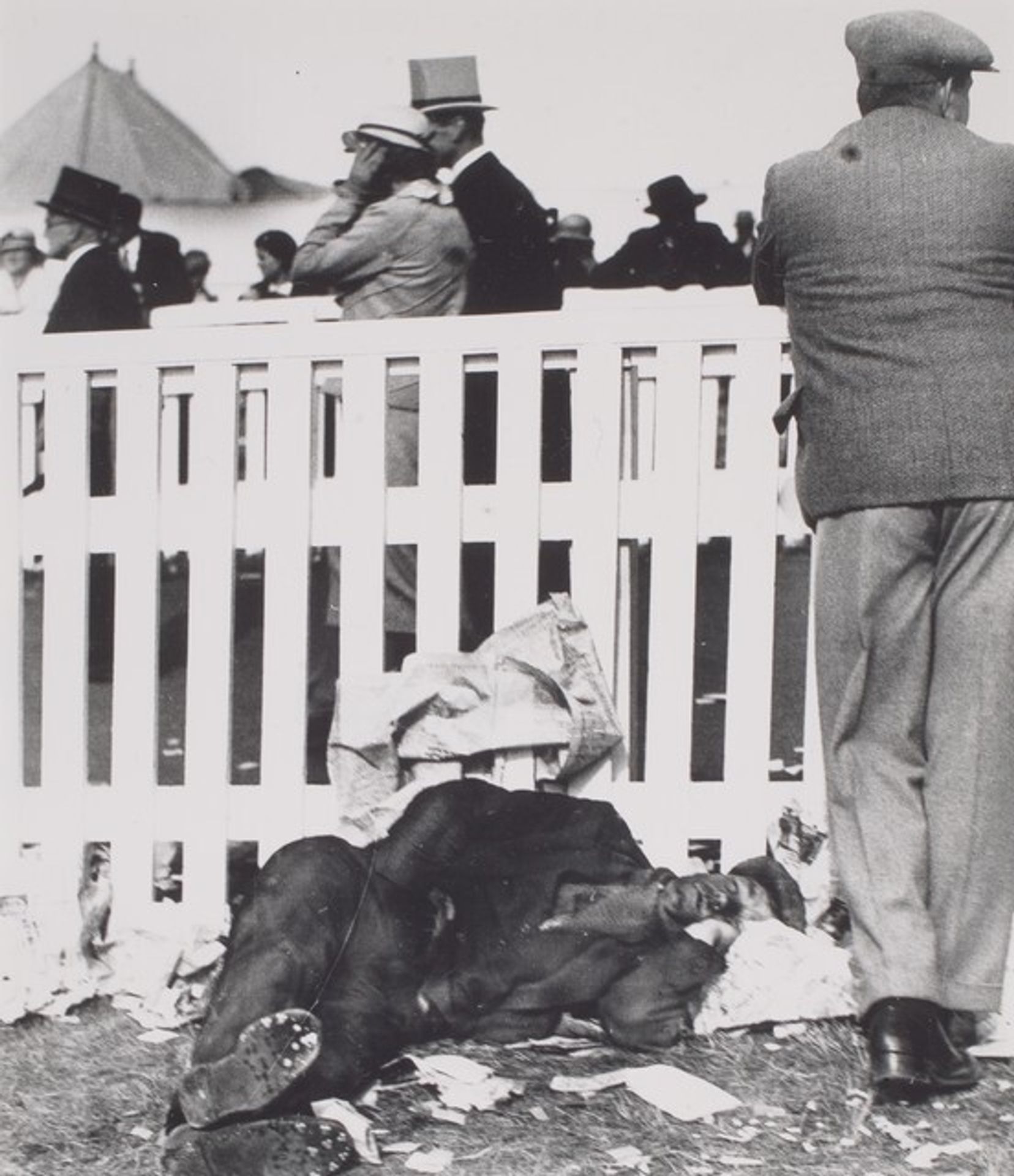 Ascot enclosures; within and without by Bill Brandt