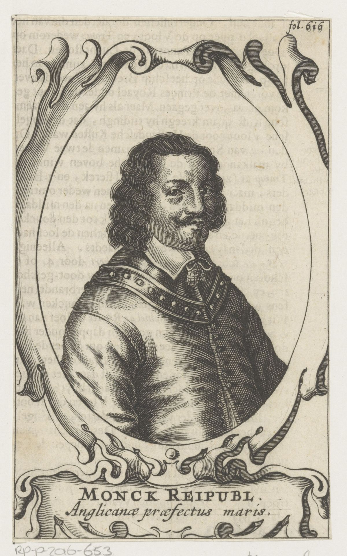 Portret van George Monck, hertog van Albemarle by Anonymous