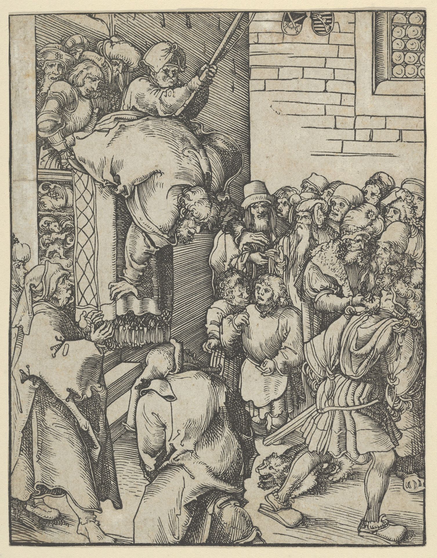 James The Less from the Martyrdom of the Twelve Apostles by Lucas Cranach the Elder