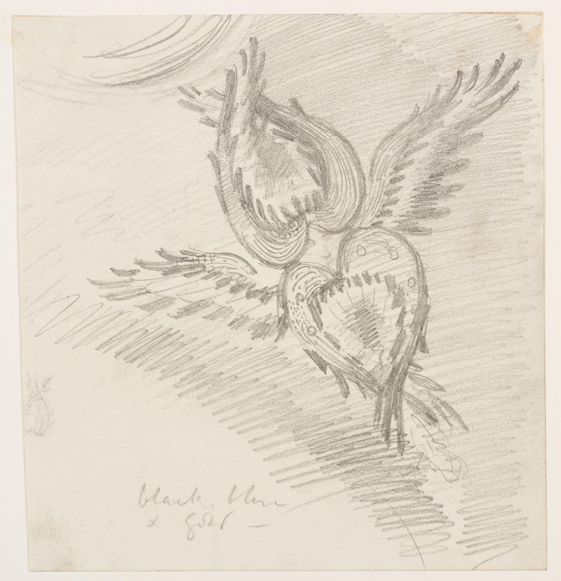 Six-Winged Seraph, with Color Notations by John Singer Sargent