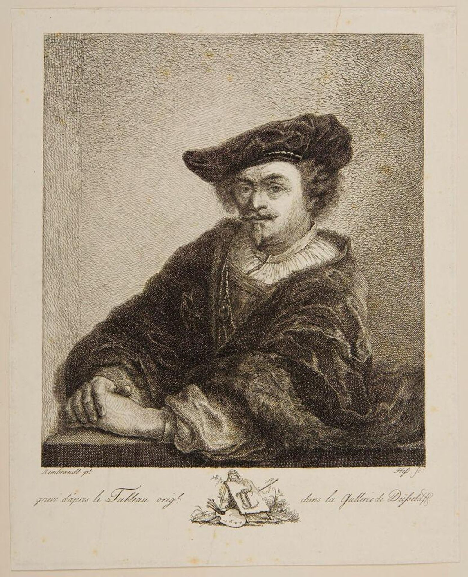 Rembrandt by Carl Ernst Christoph Hess