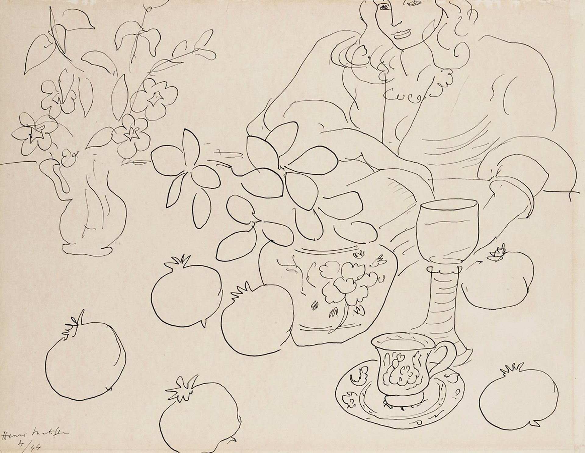 Scène d’intérieur by Henri Matisse