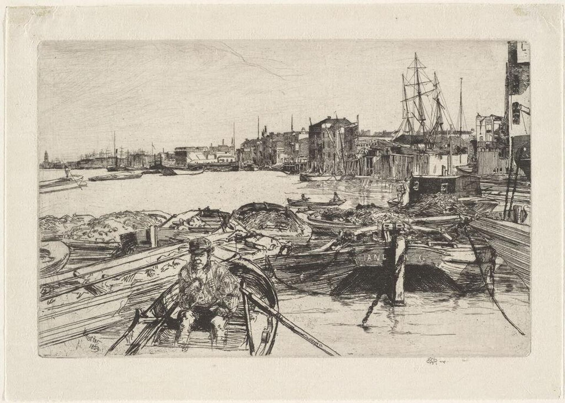The Pool by James Abbott McNeill Whistler