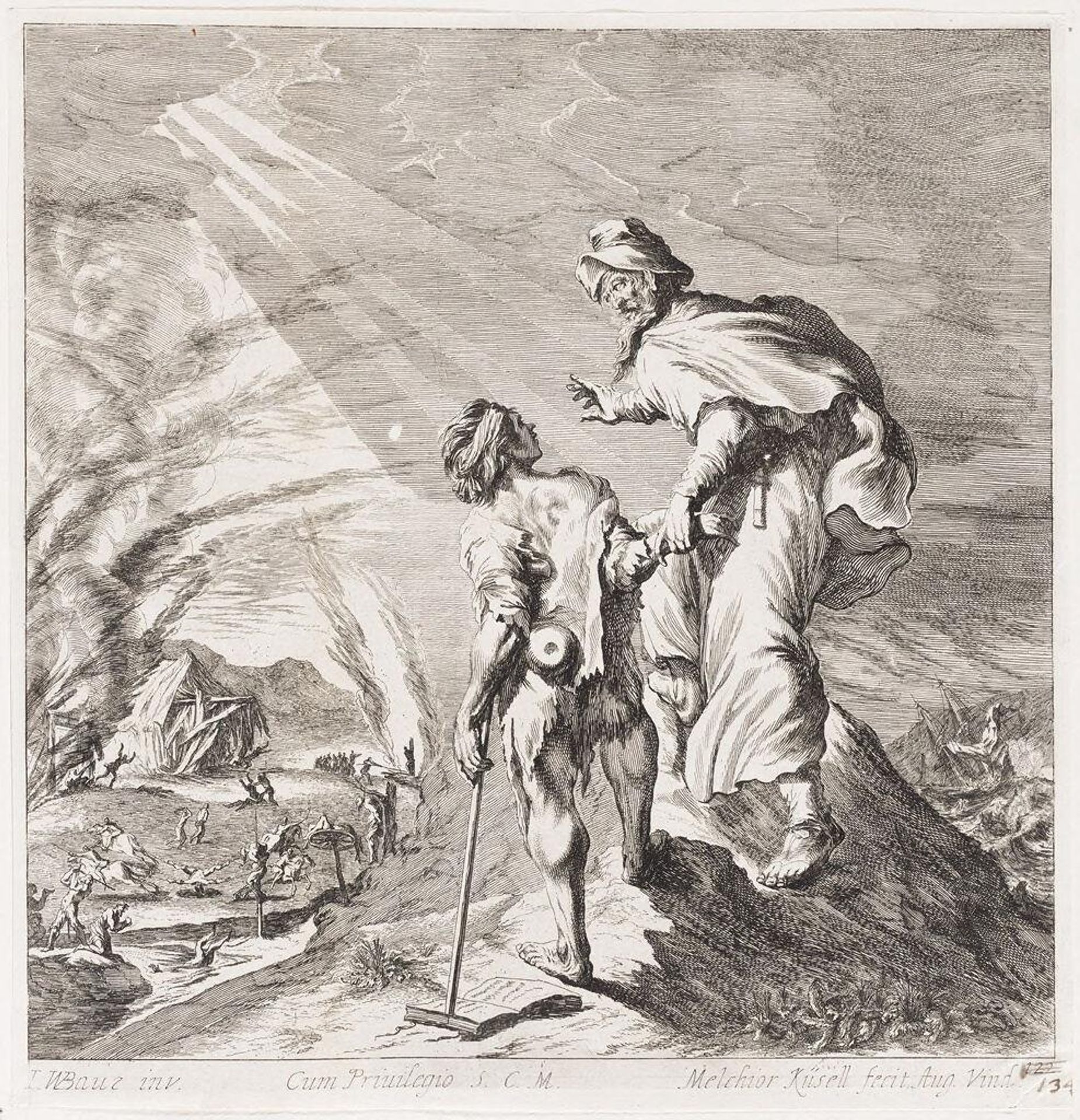Allegory of Misery by Melchior KÃ¼sel