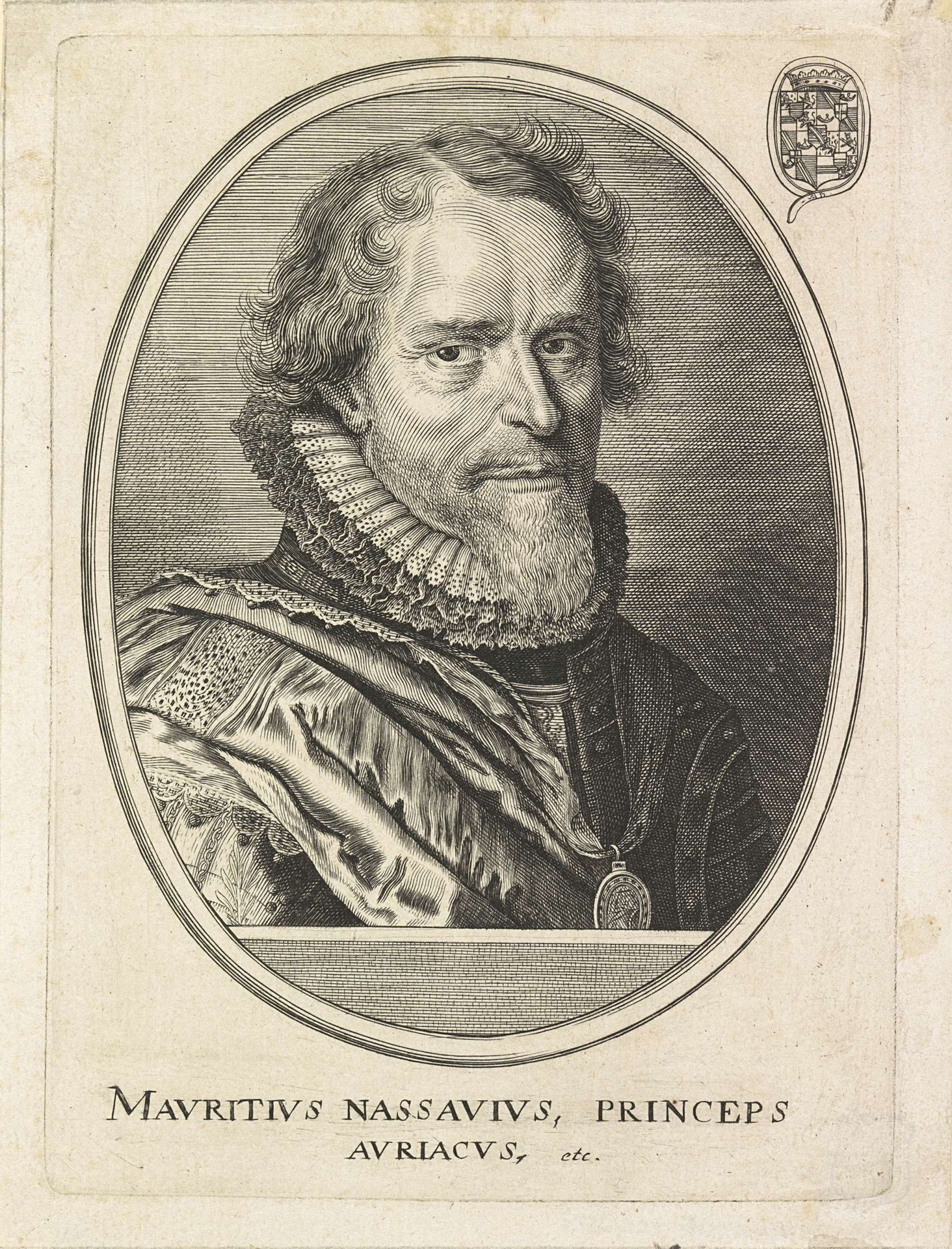 Portret van Maurits, prins van Oranje by Anonymous