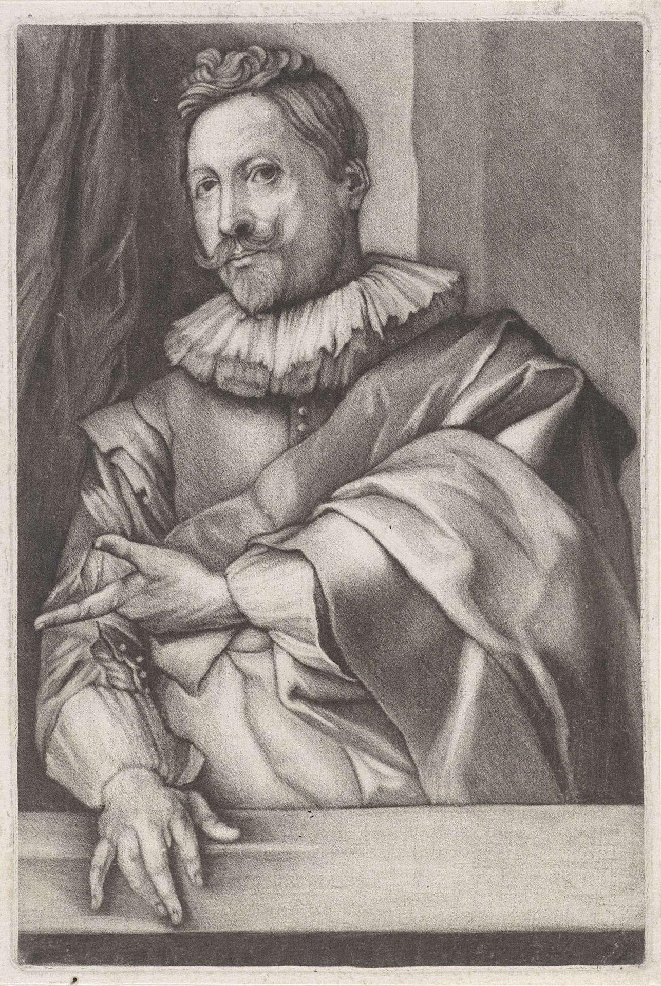 Portret van de schilder Theodoor van Loon by Anonymous