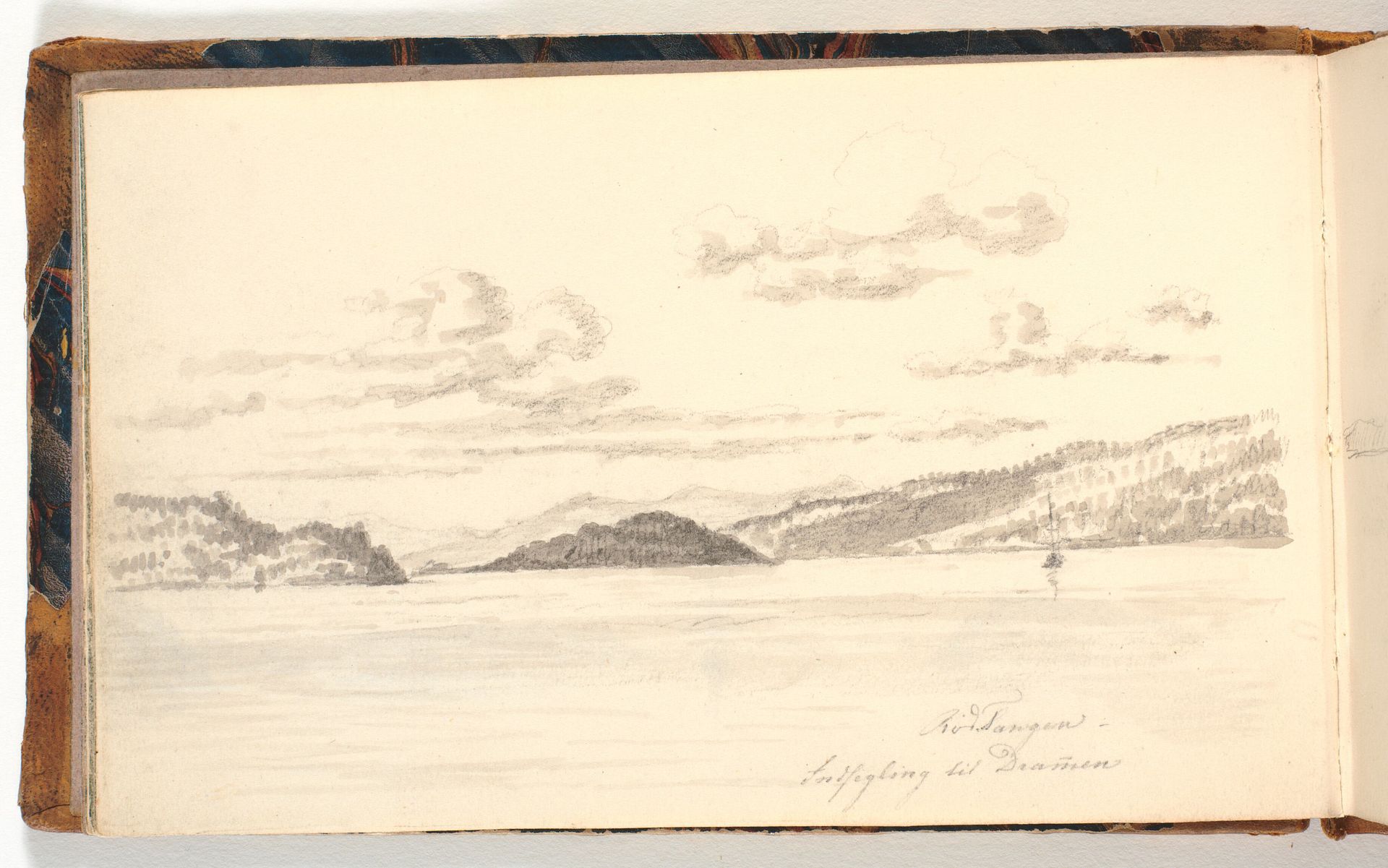 Fjordlandskab by Martinus Rørbye