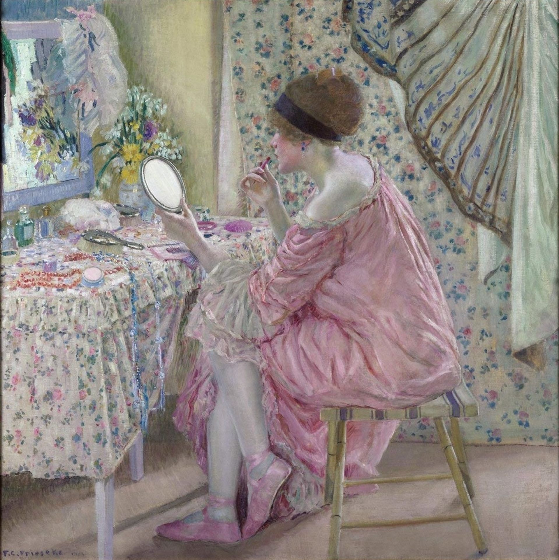 Before Her Appearance by Frederick Carl Frieseke