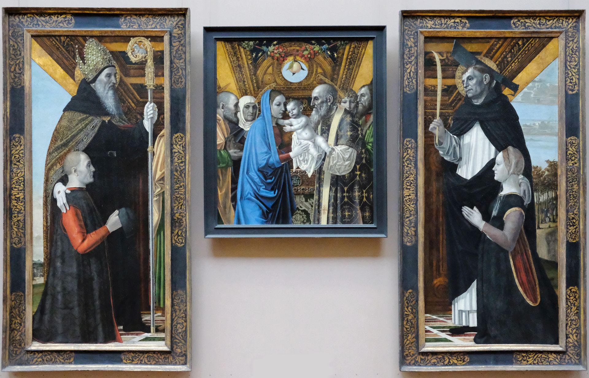 Presentation at the Temple by Ambrogio Bergognone