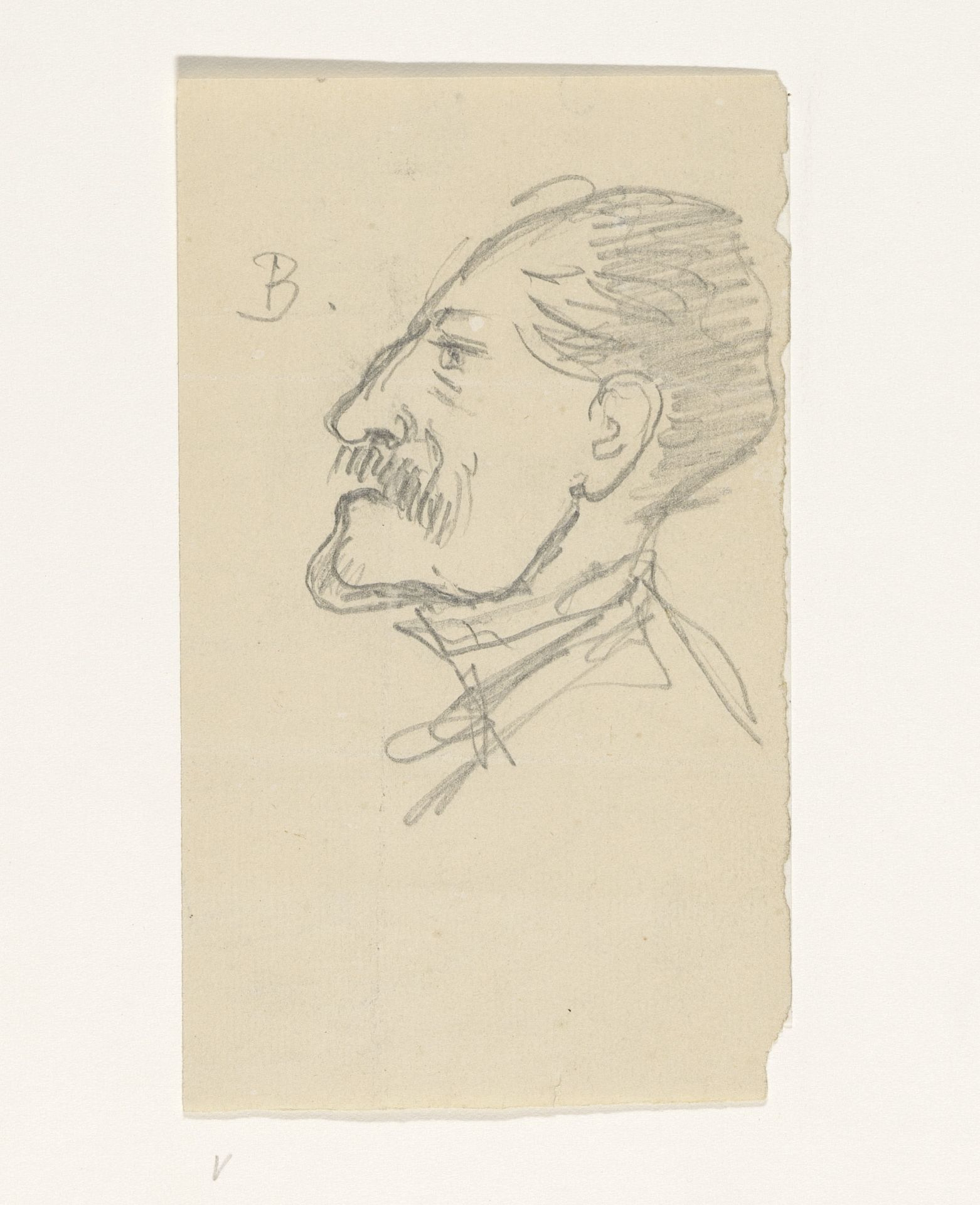 Portret van onbekende by Johan Michaël Schmidt Crans