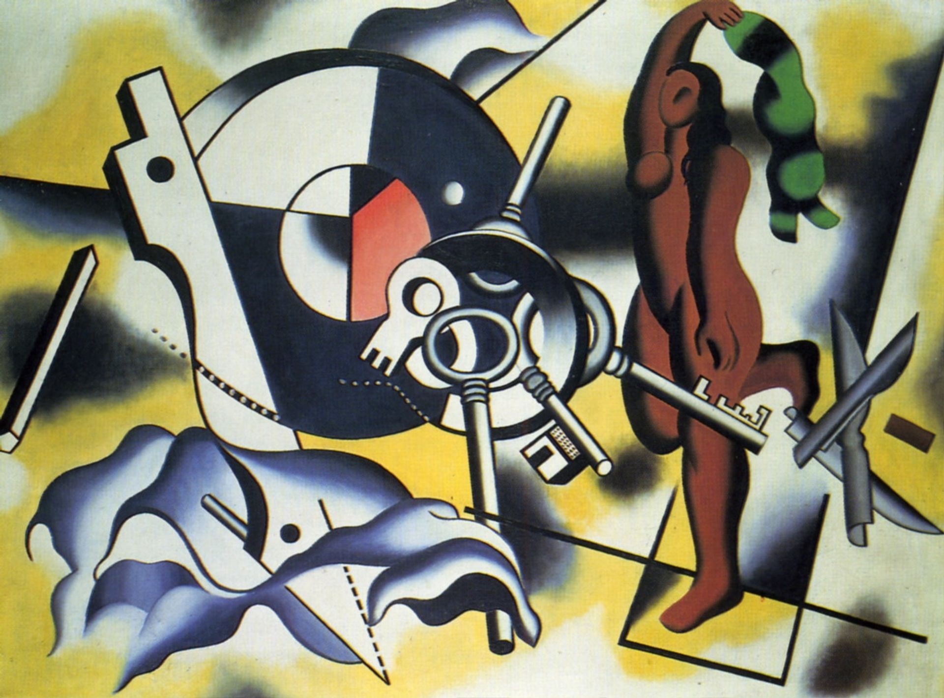 Contrast of object by Fernand Léger