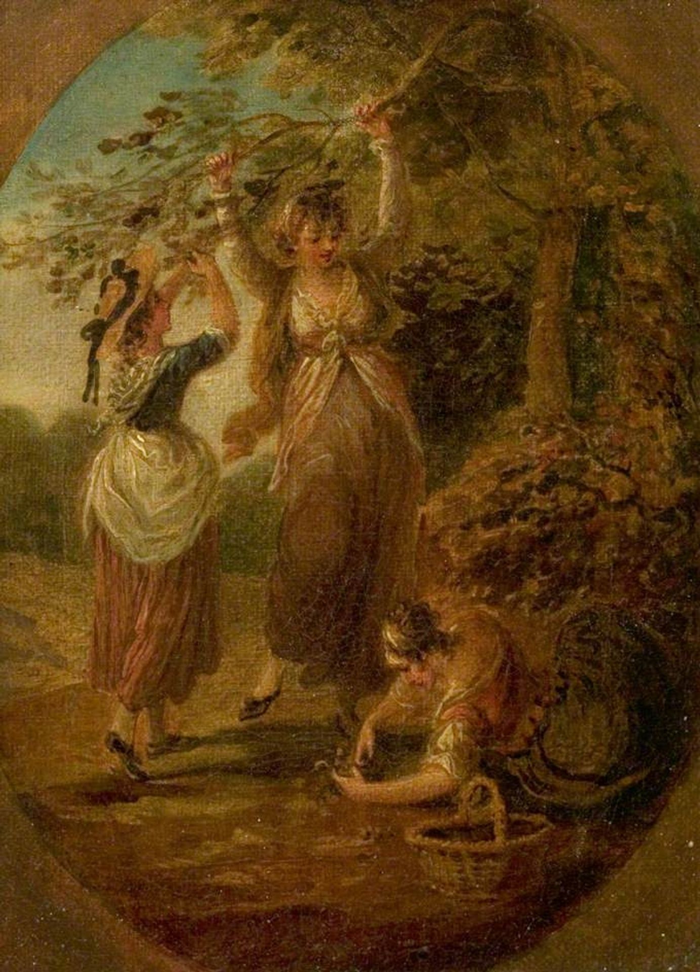 The Nut-Gatherers by William Hamilton