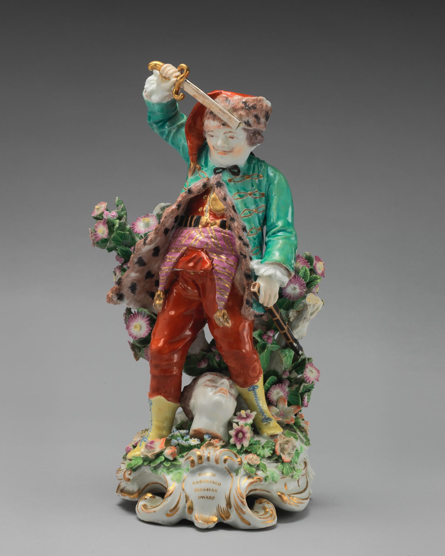 David Gabarisco, a Prussian dwarf by Chelsea Porcelain Manufactory