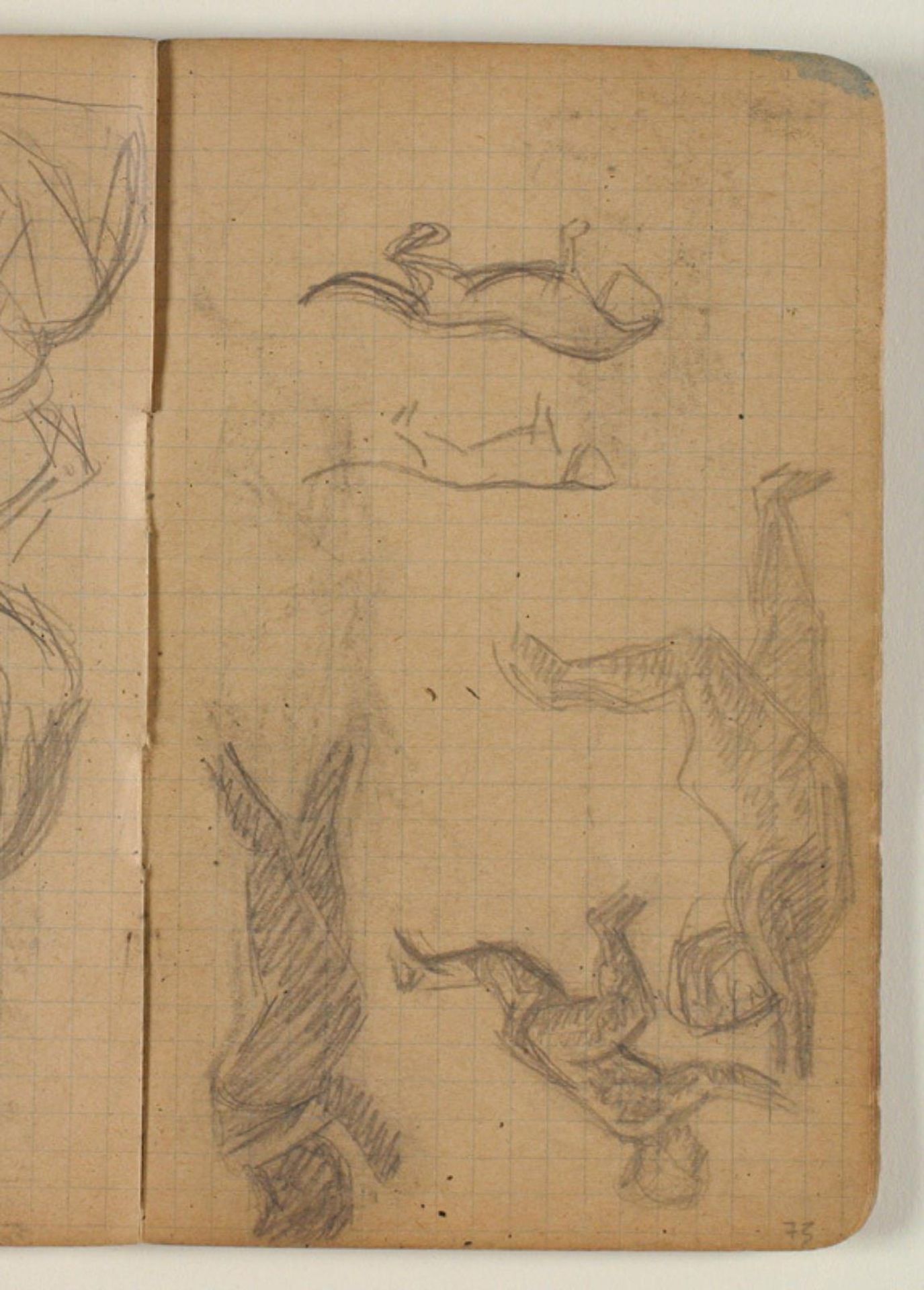 Skitser af figurer og dyr by Niels Larsen Stevns