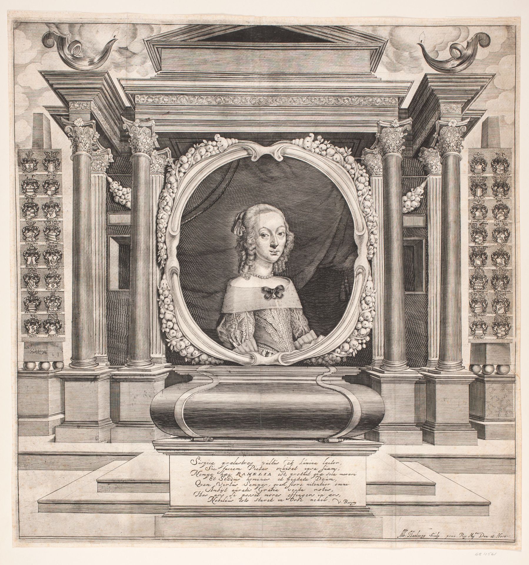 Birgitte Ramel. Til ligprædiken by Albert Haelwegh