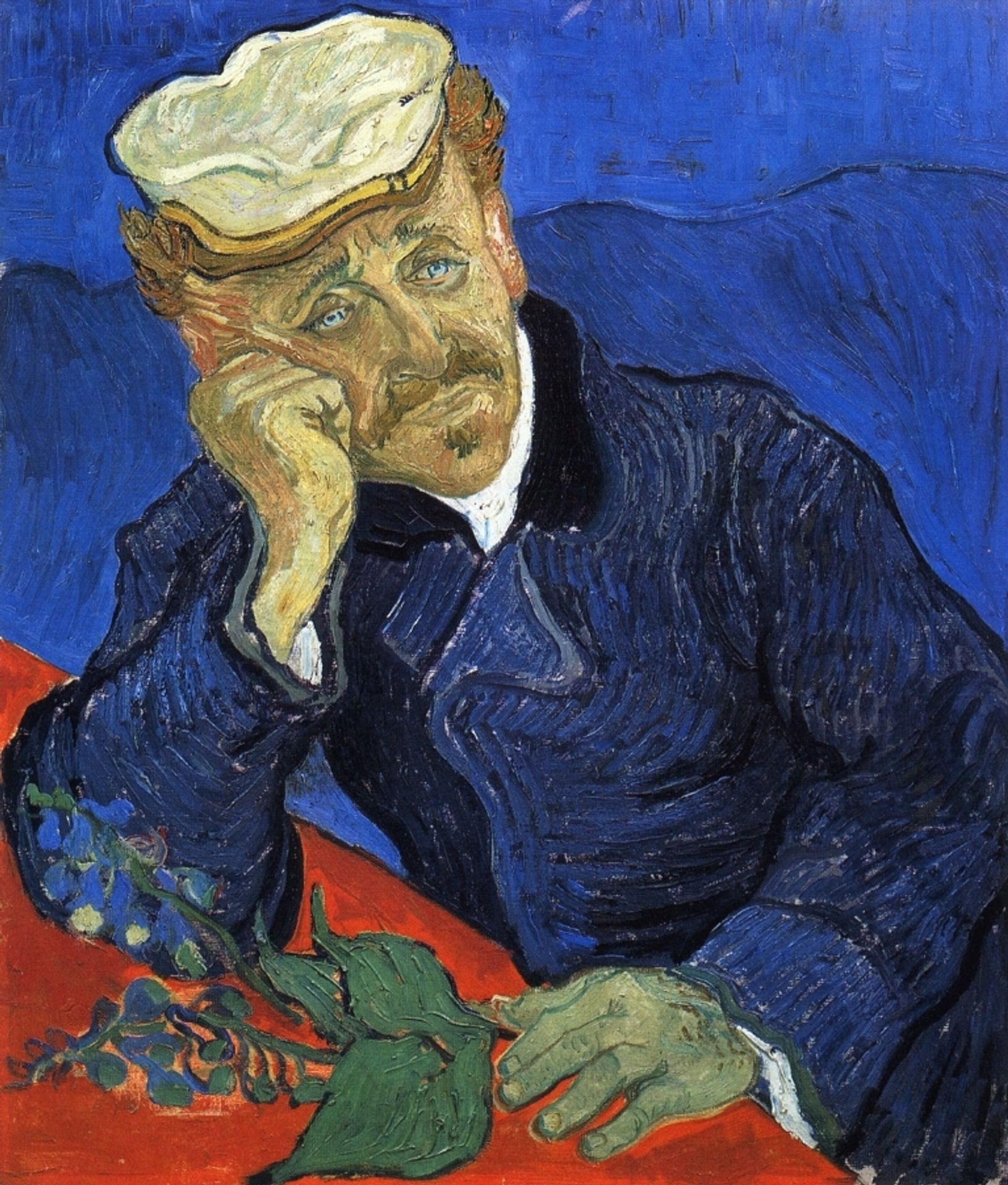 Portrait of Doctor Gachet by Vincent van Gogh