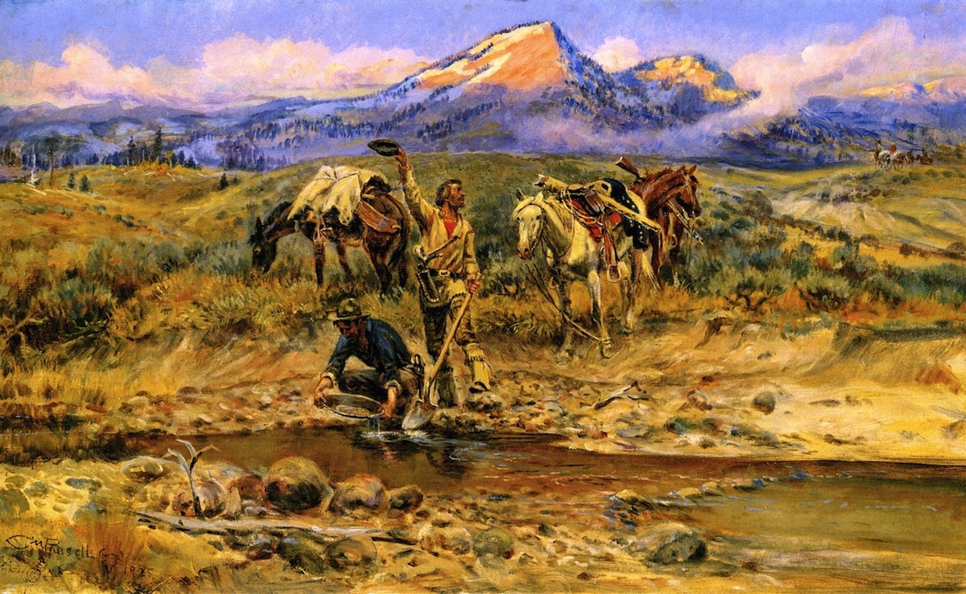 Pay Dirt by Charles M. Russell