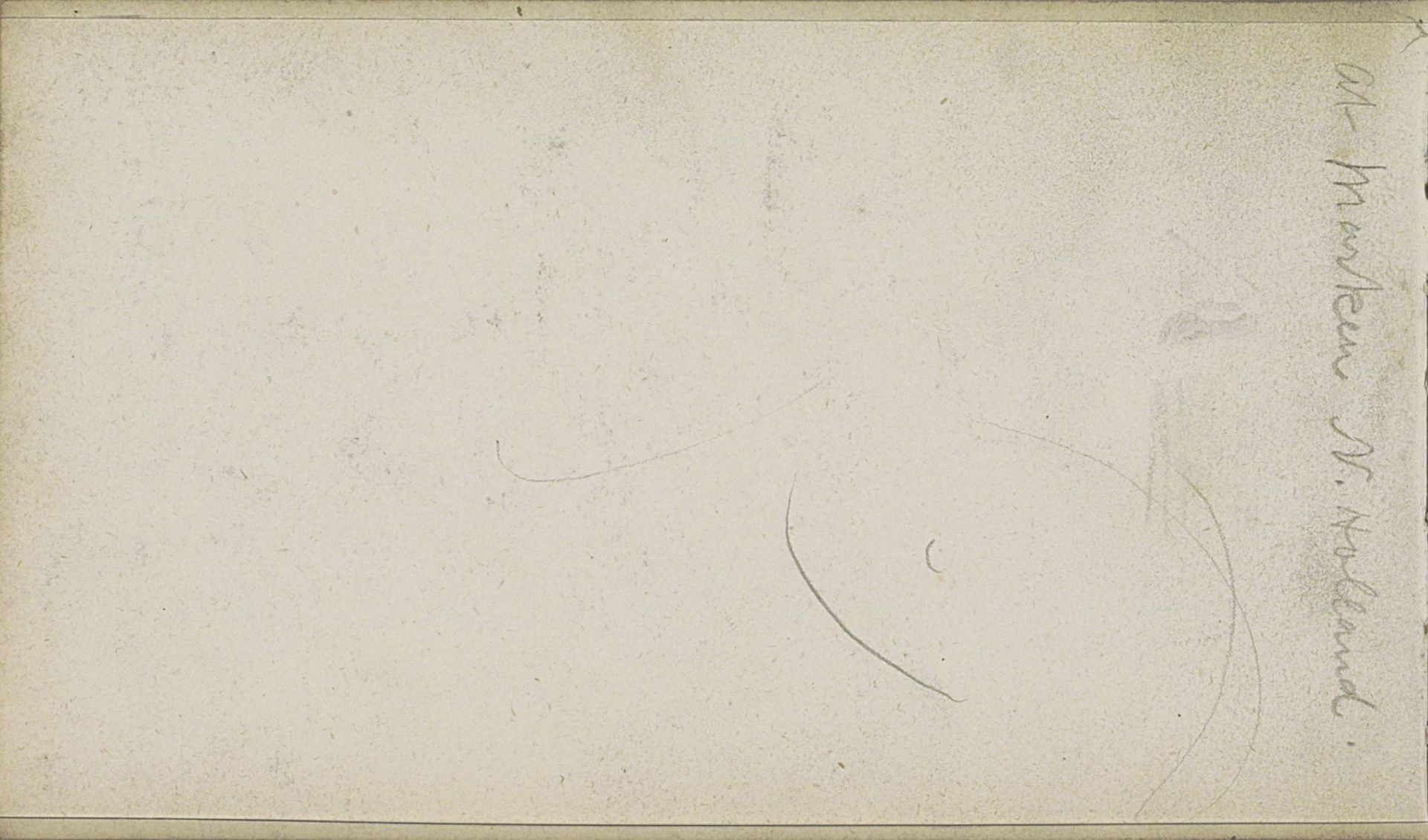 Notitie by George Clausen