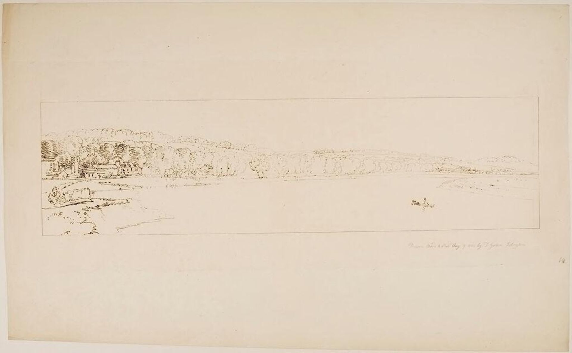 View of Saint Cloud and Mount Calvary by Thomas Girtin