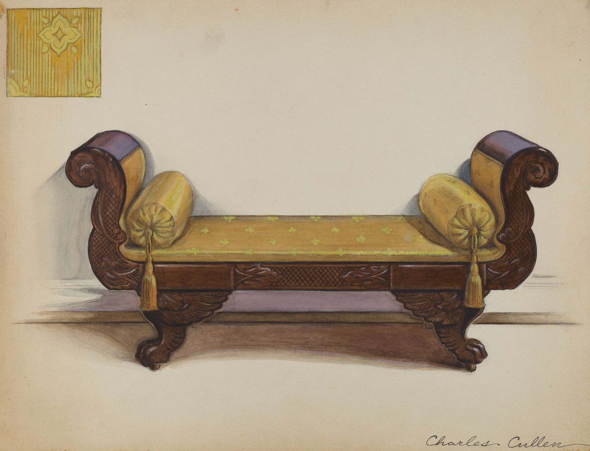 Settee by Charles Cullen