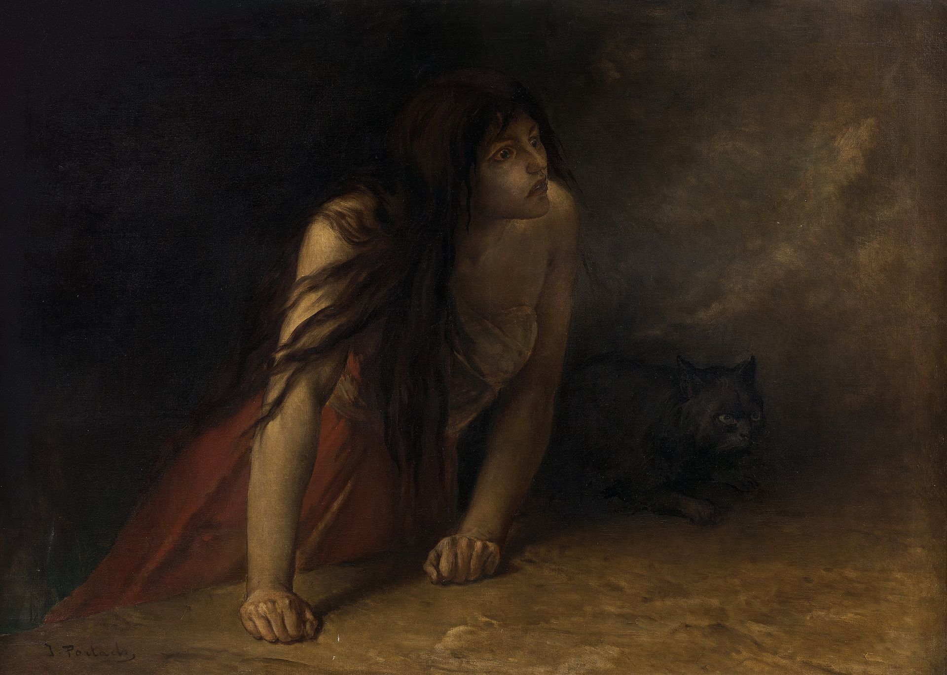 The Witch by Jean-François Portaels