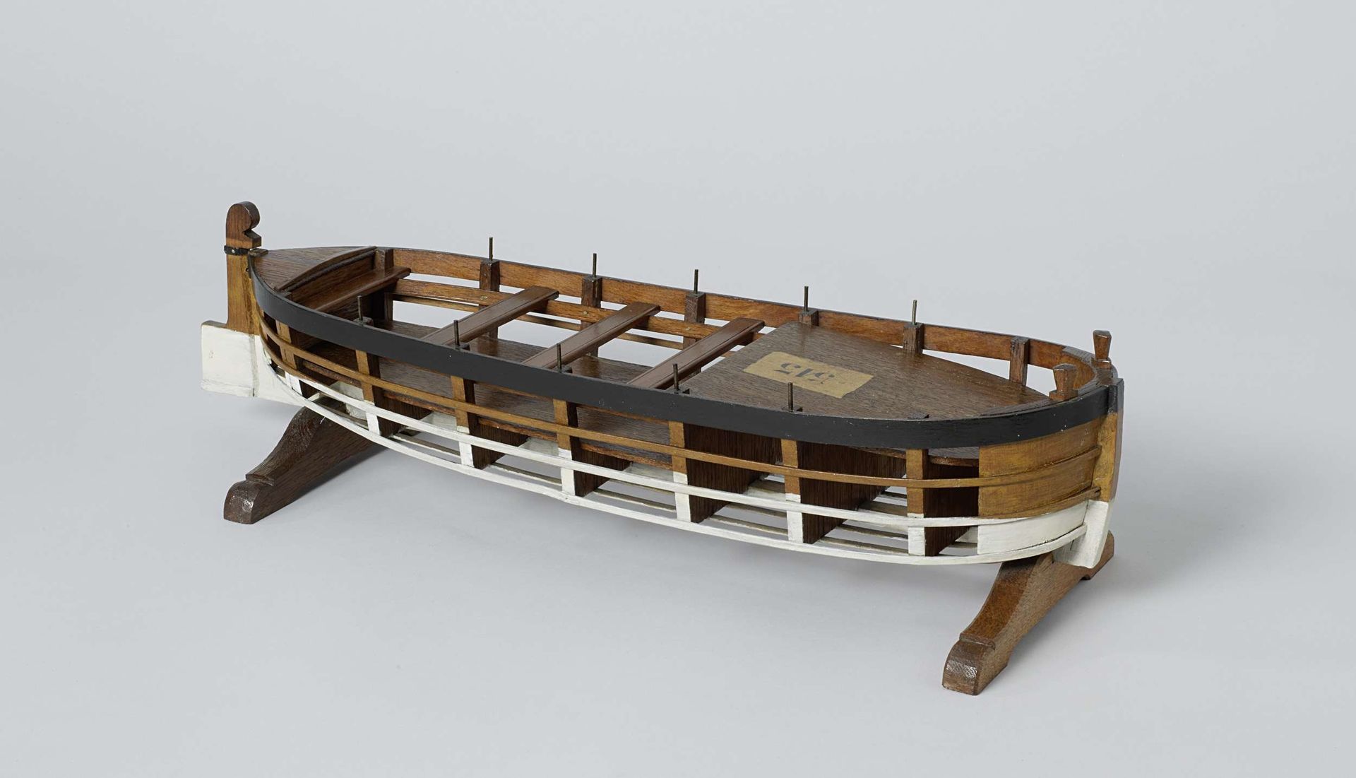 Model of an Oared Landing Craft by William May
