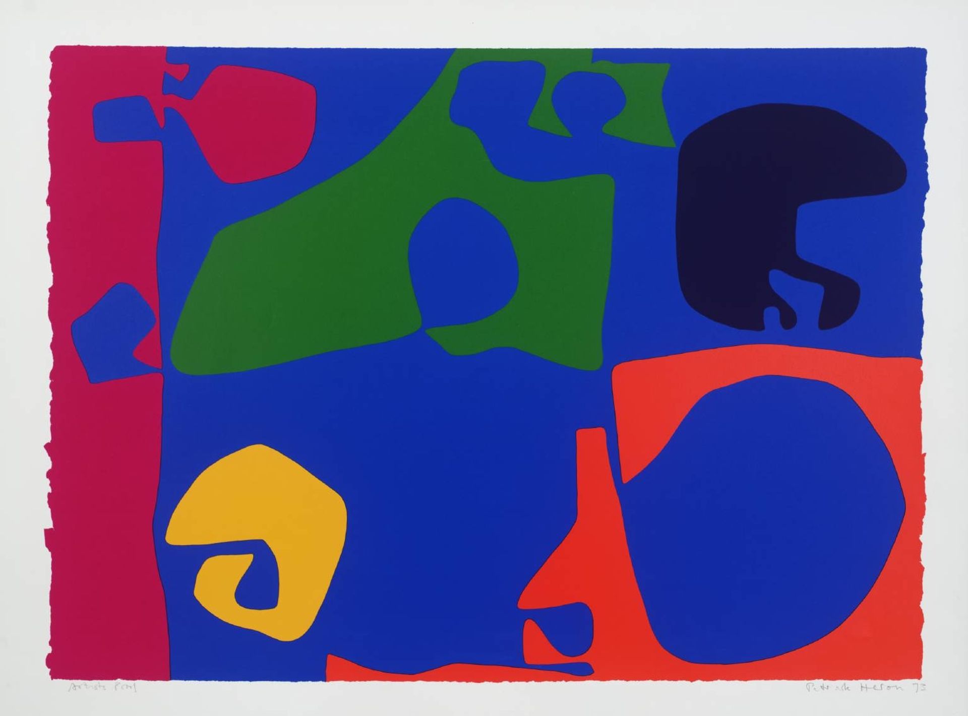 January 1973: 14 by Patrick Heron