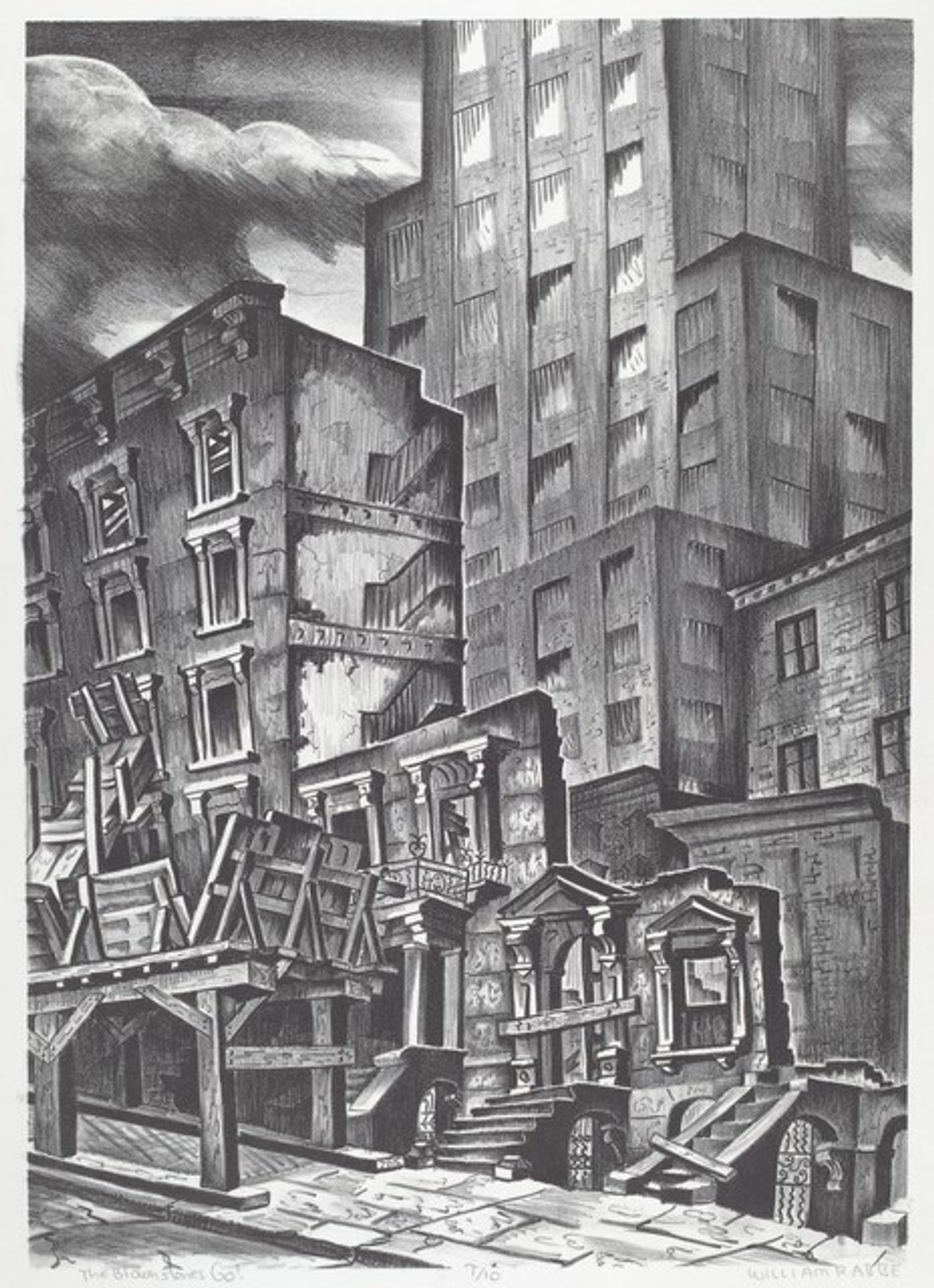 The Brownstones Go! by William Parker Abbe