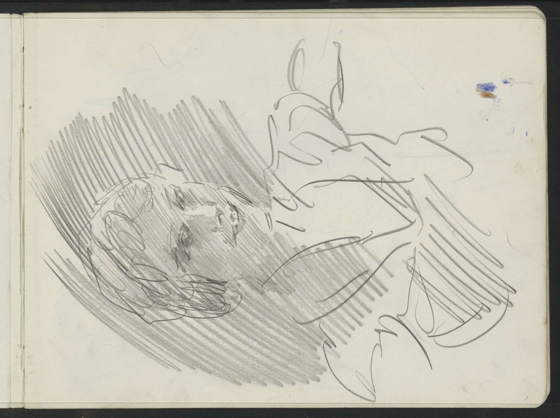 Vrouw, ten halven lijve by Isaac Israels