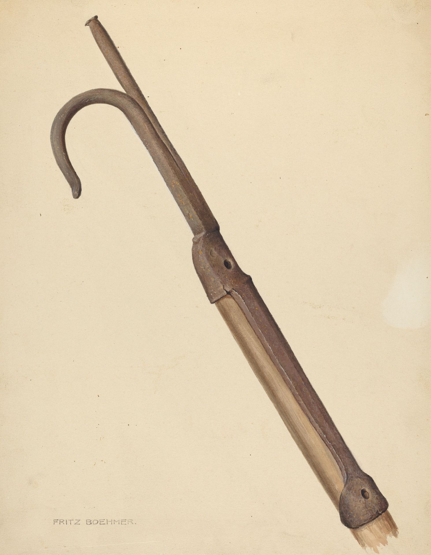 Zoar Apple Hook by Fritz Boehmer