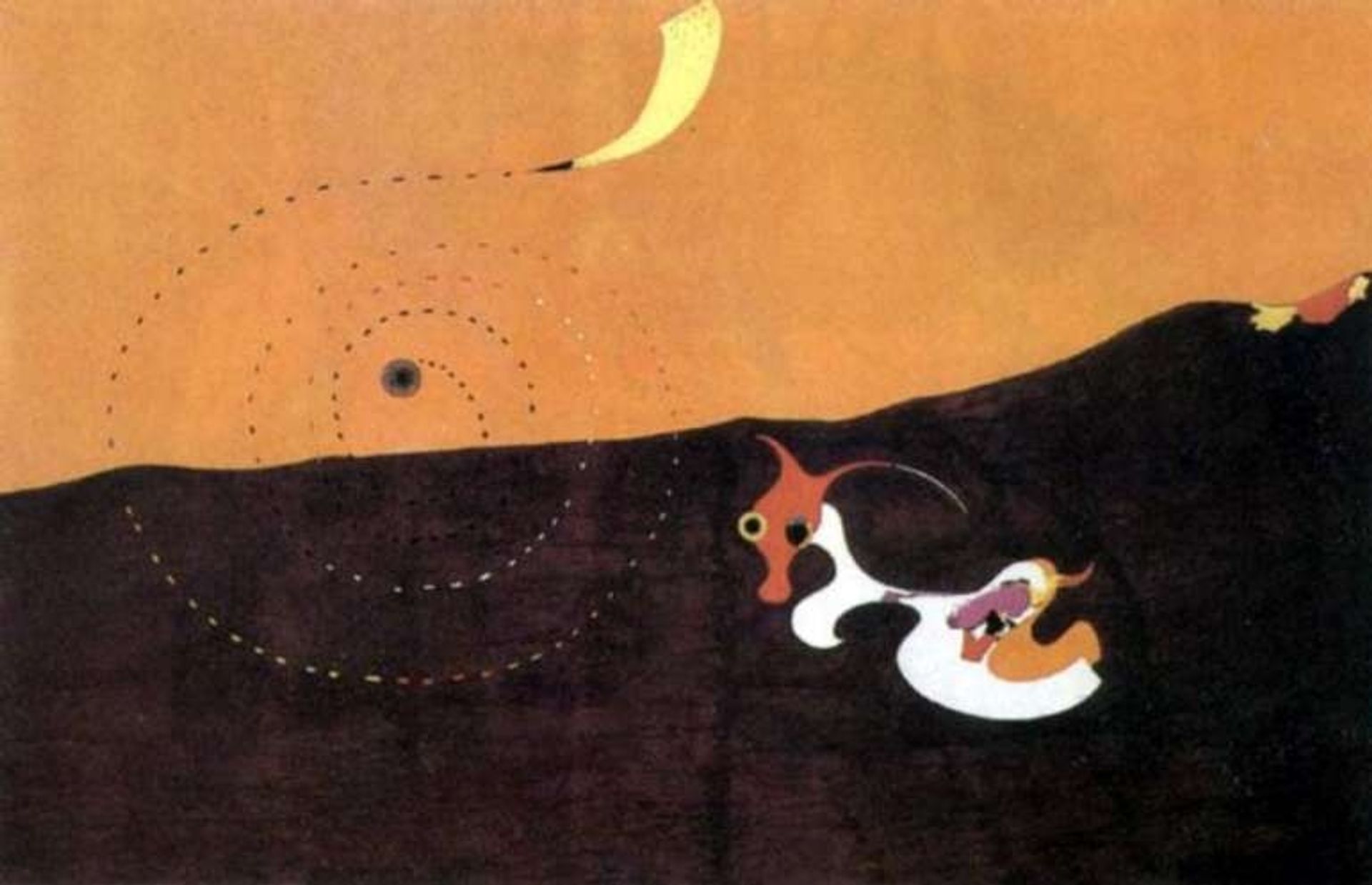 Landscape (The Hare) by Joan Miró