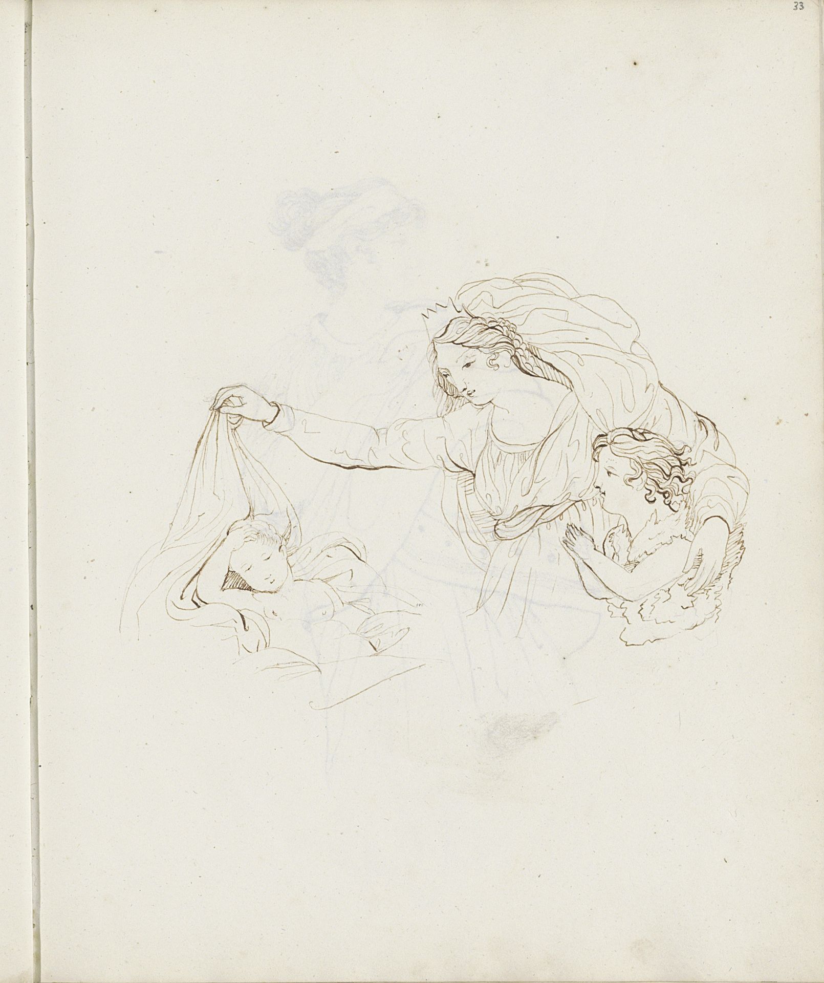 Maria, Johannes de Doper en het Christuskind by Catharina Kemper