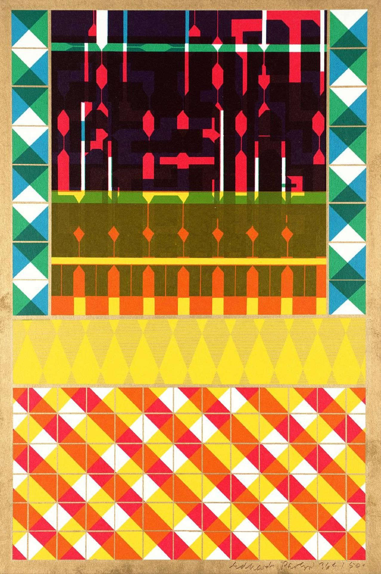 Cover for a Journal by  Sir Eduardo Paolozzi