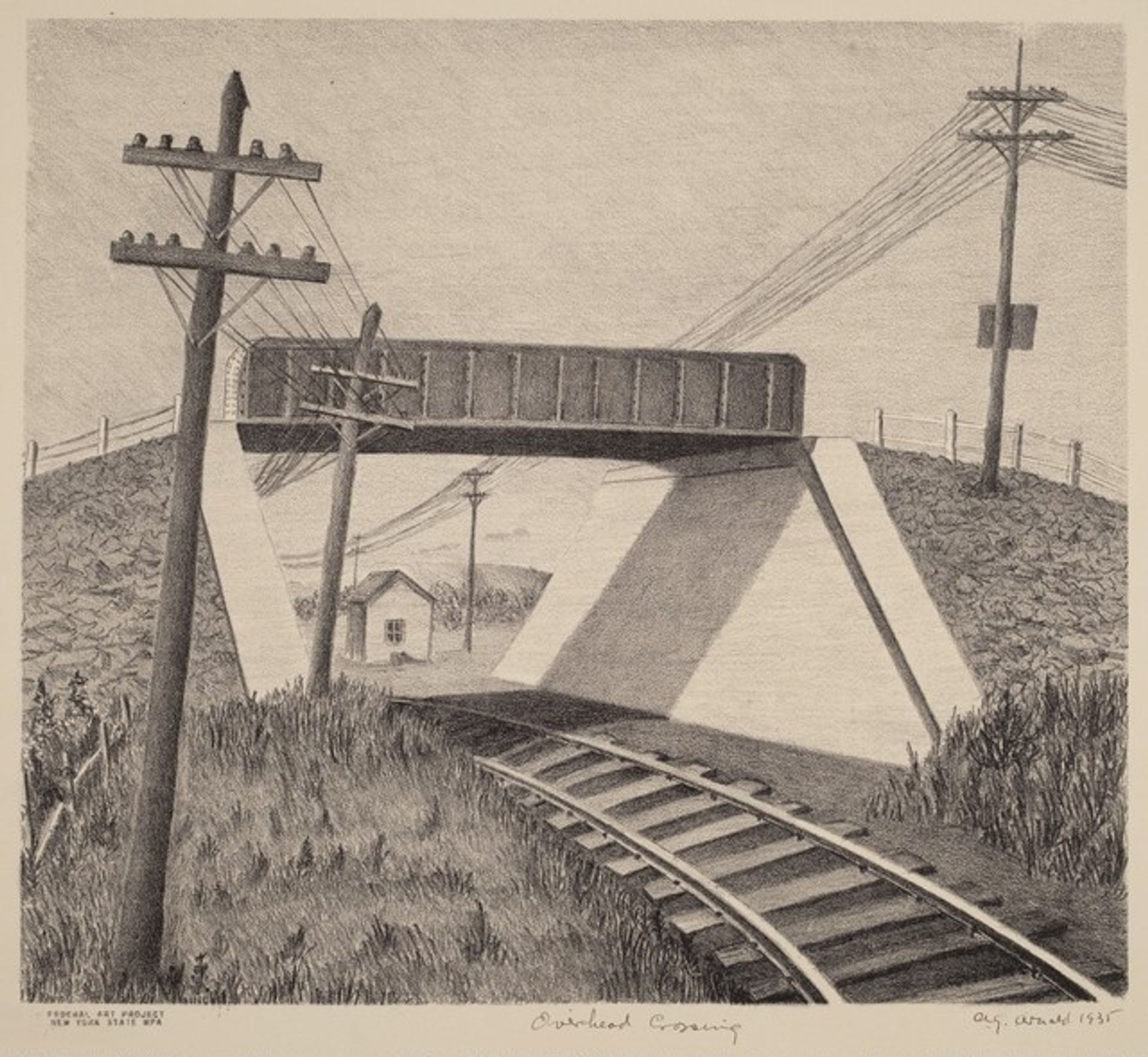 Overhead Crossing by A. Grant Arnold