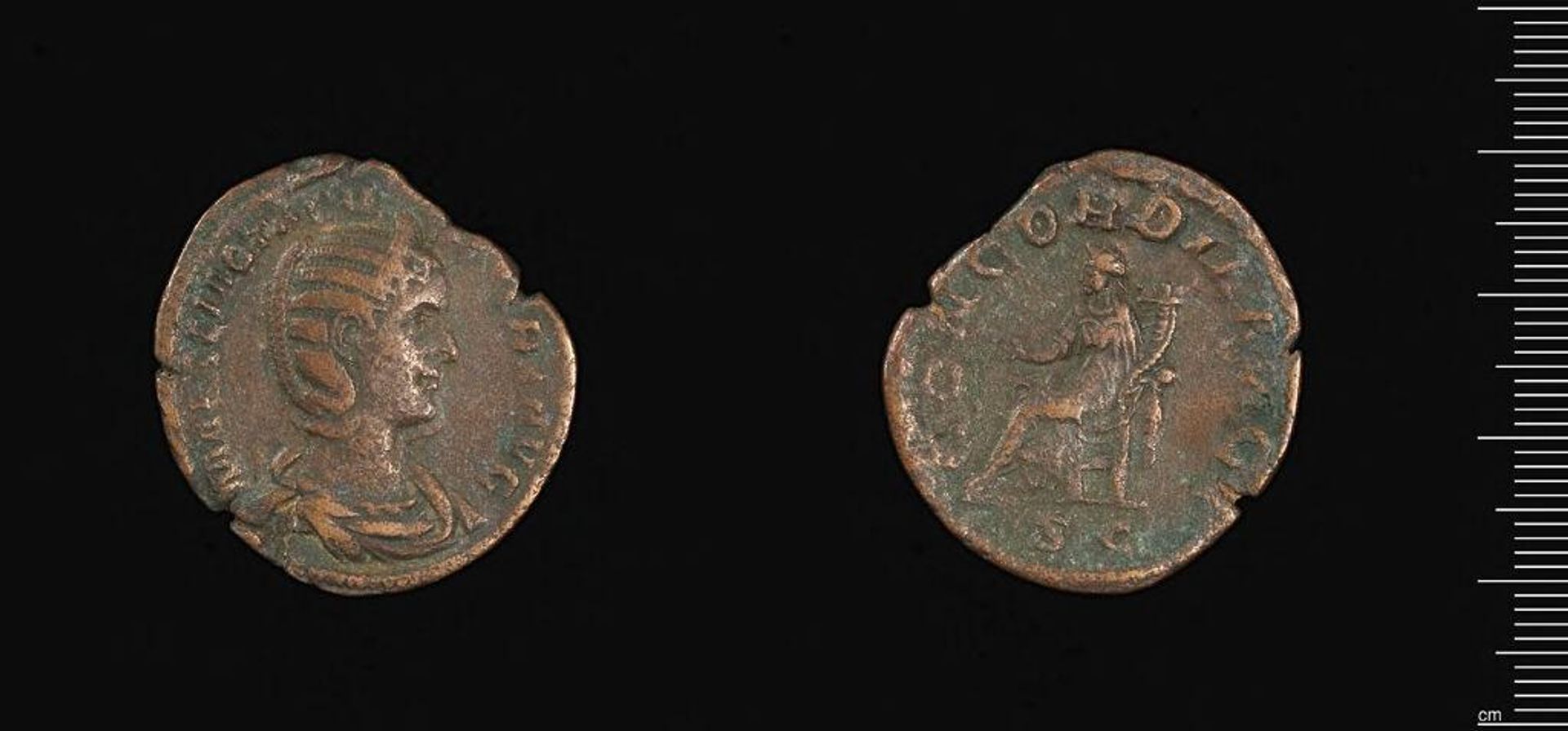coin of Otacilia Severa by Otacilia Severa