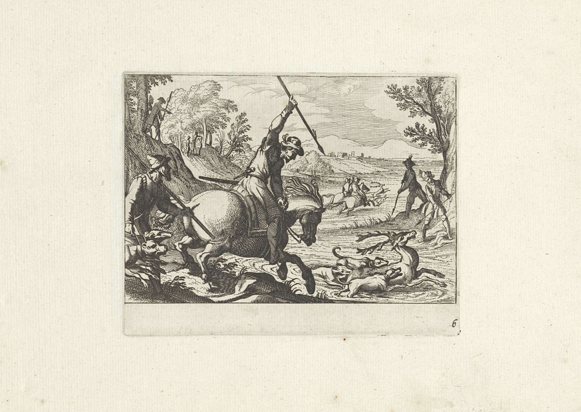 Jacht op herten by Anonymous