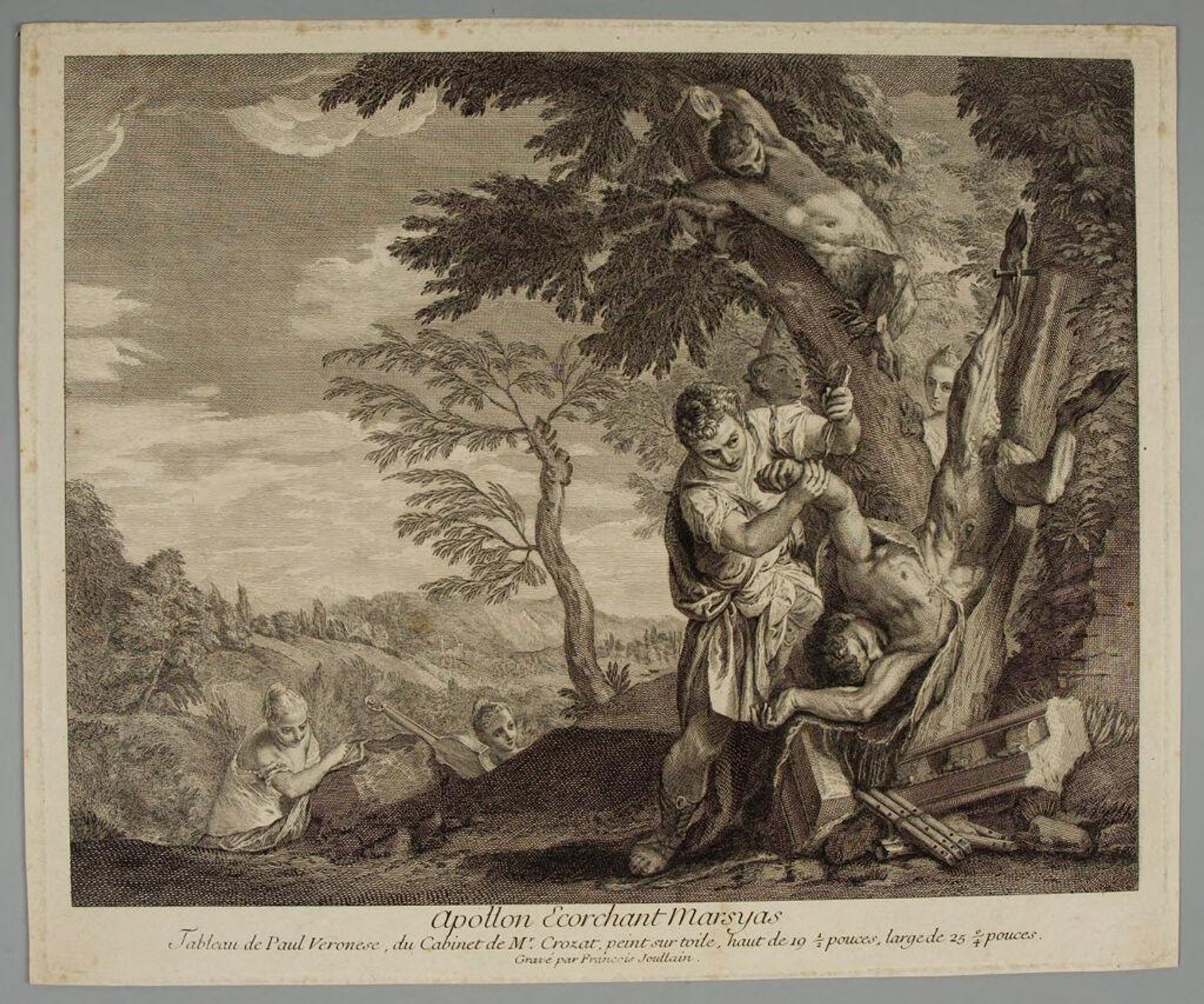 Apollon Flaying Marsyas by FranÃ§ois Joullain