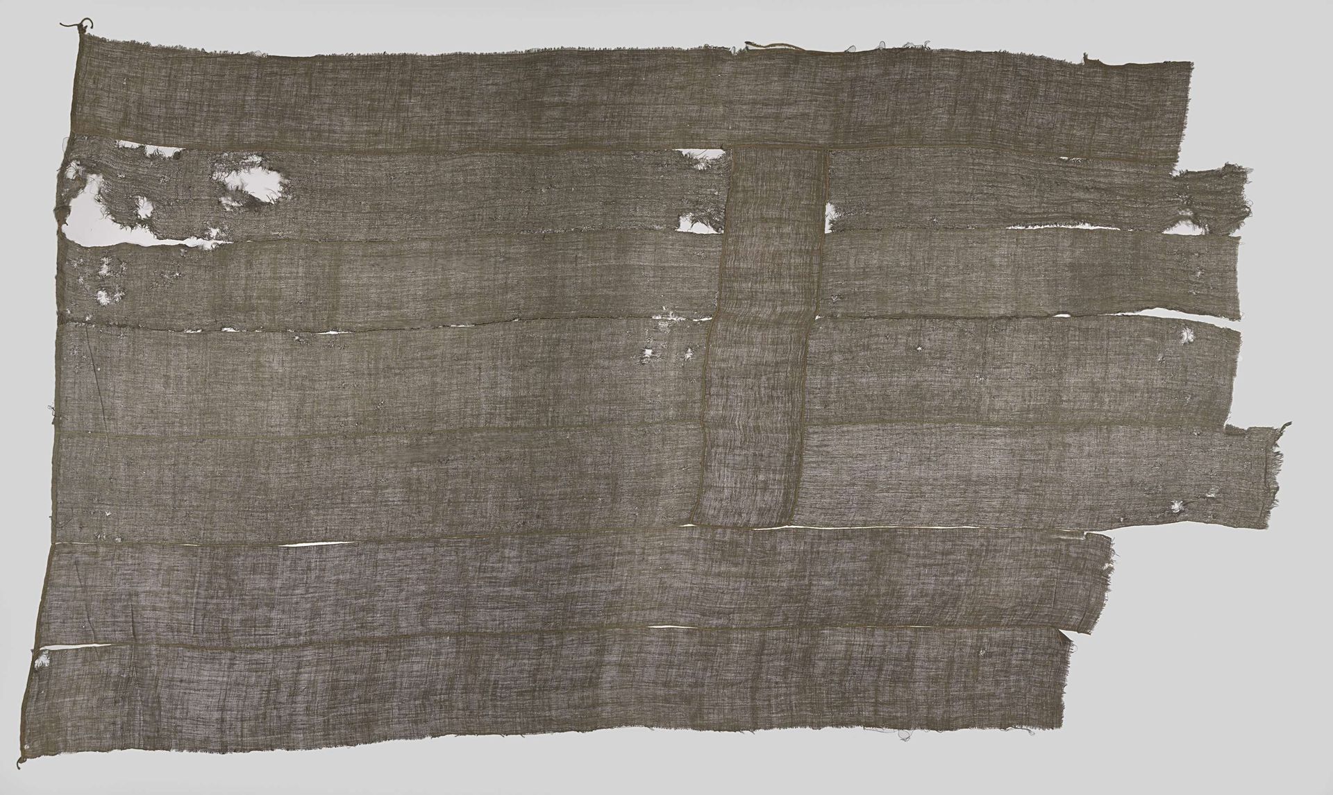 Fragment of a Ship Flag by Anonymous