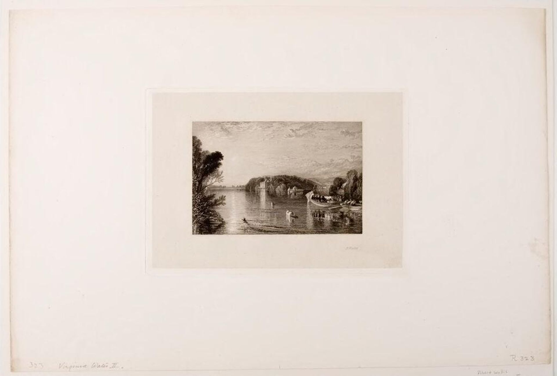 Virginia Water II by Robert Wallis