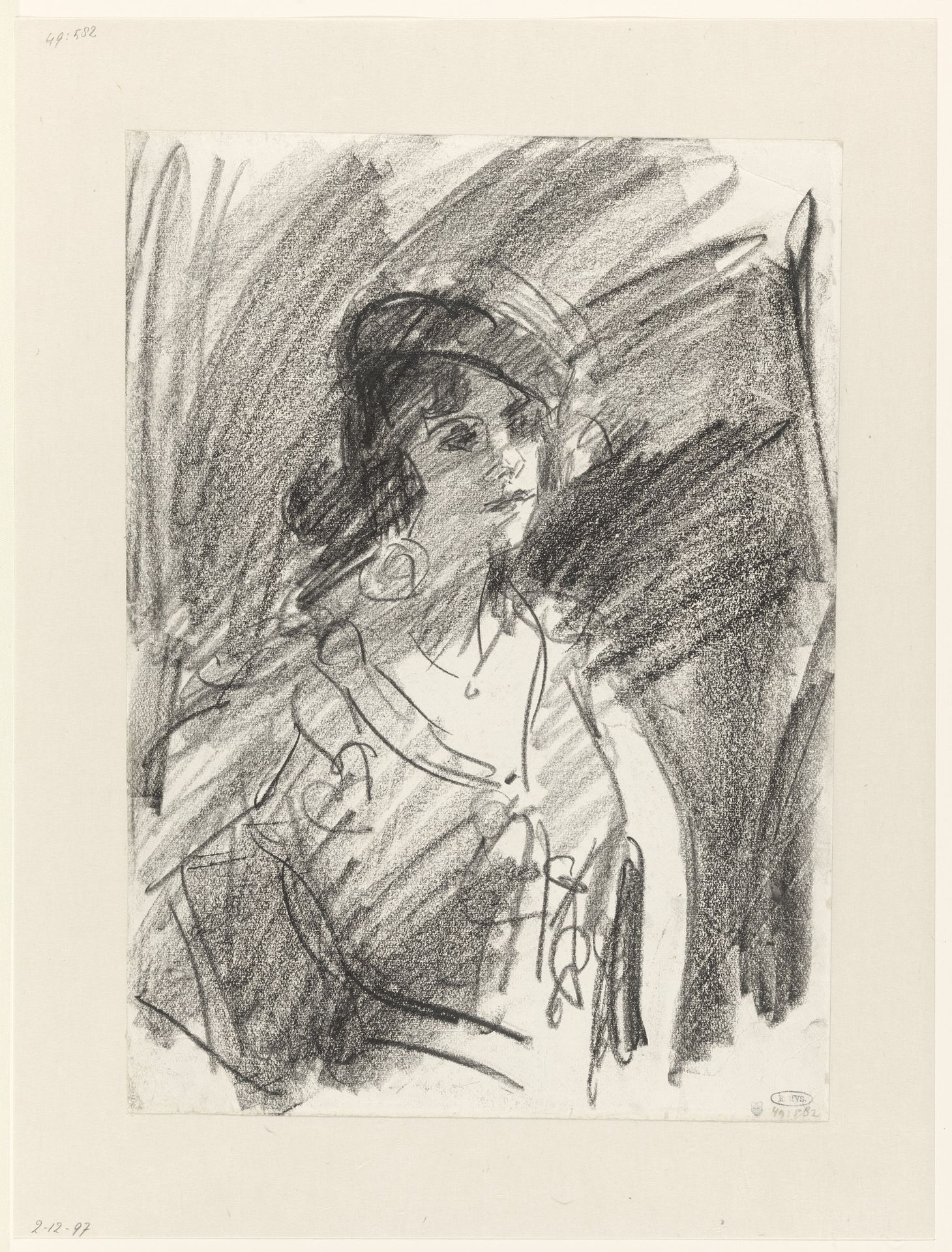 Artieste in een circus by Isaac Israels